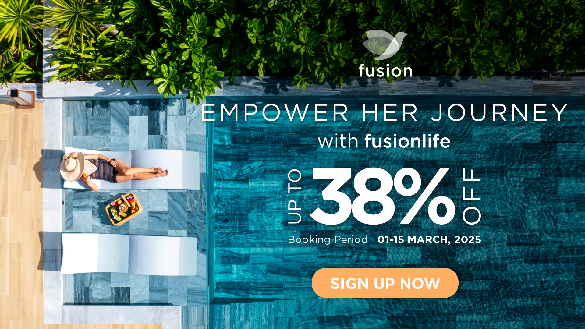 Ưu đãi 8/3 đặc biệt từ Fusion Hotel Group dành cho CBNV Vietnam Airlines