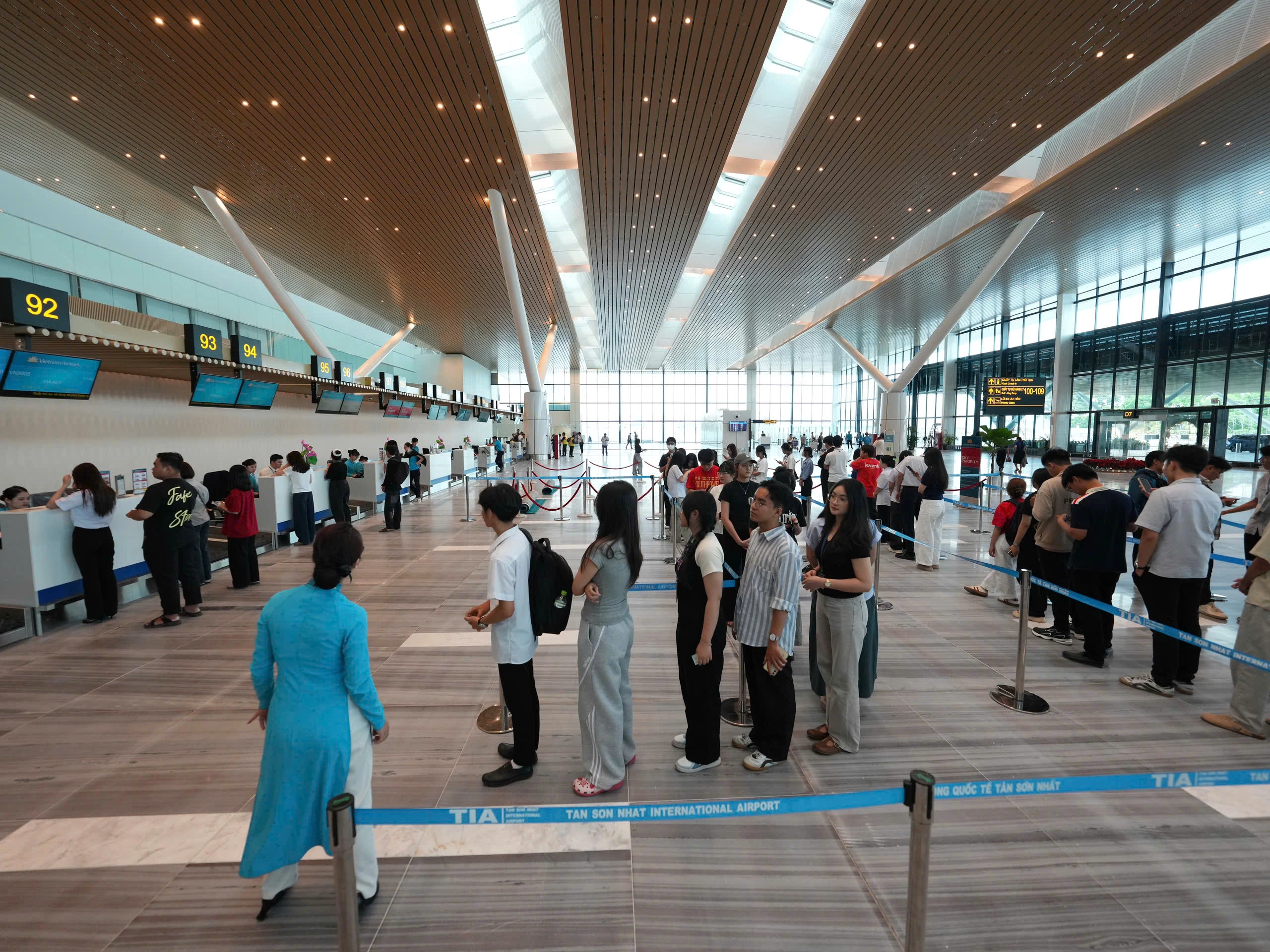 Nhà ga T3 đang bay giả định trước ngày chính thức ‘mở hàng’