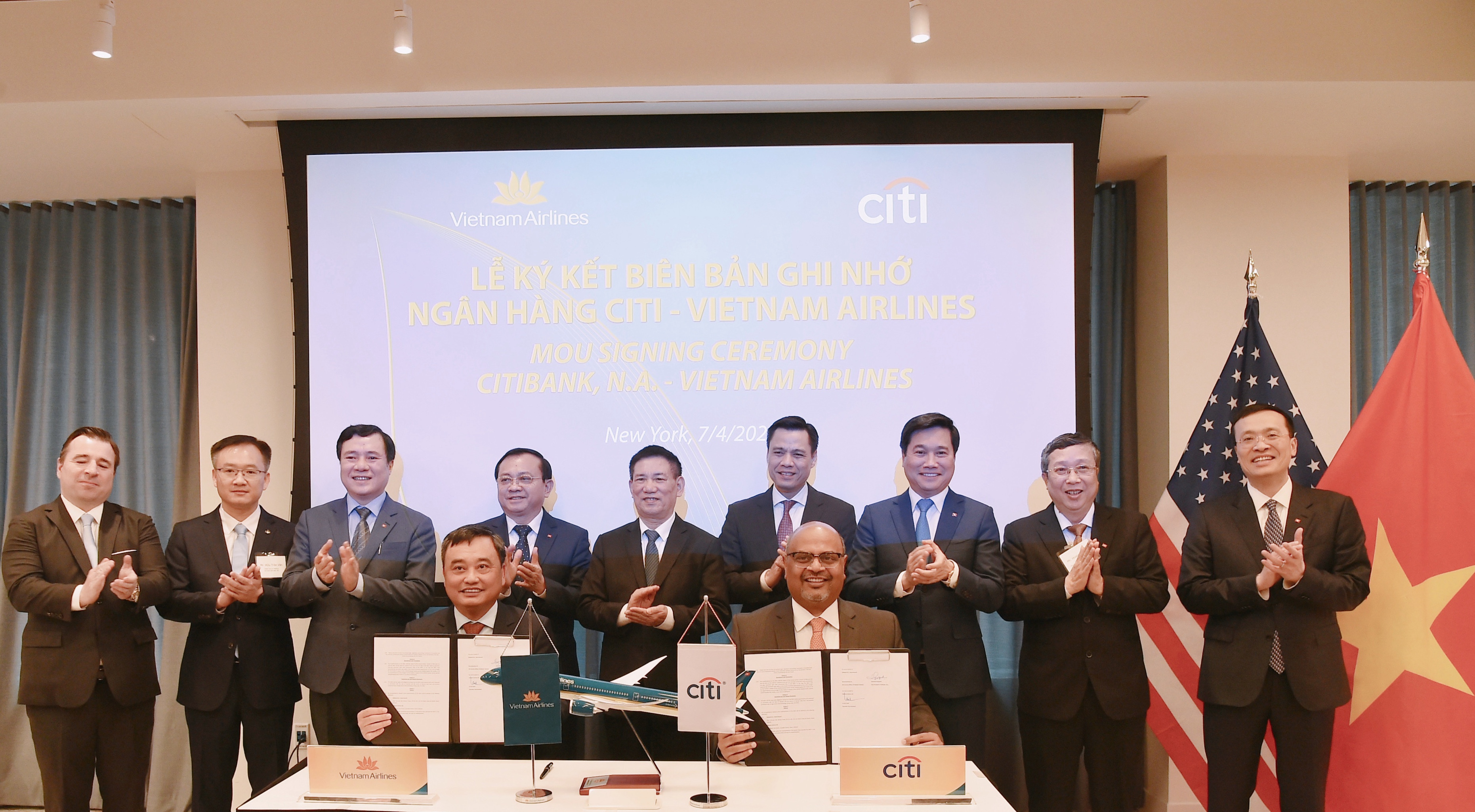 Vietnam Airlines ký thỏa thuận hơn 560 triệu USD với Ngân hàng Citi, mở đường hợp tác tài chính Việt Nam – Hoa Kỳ
