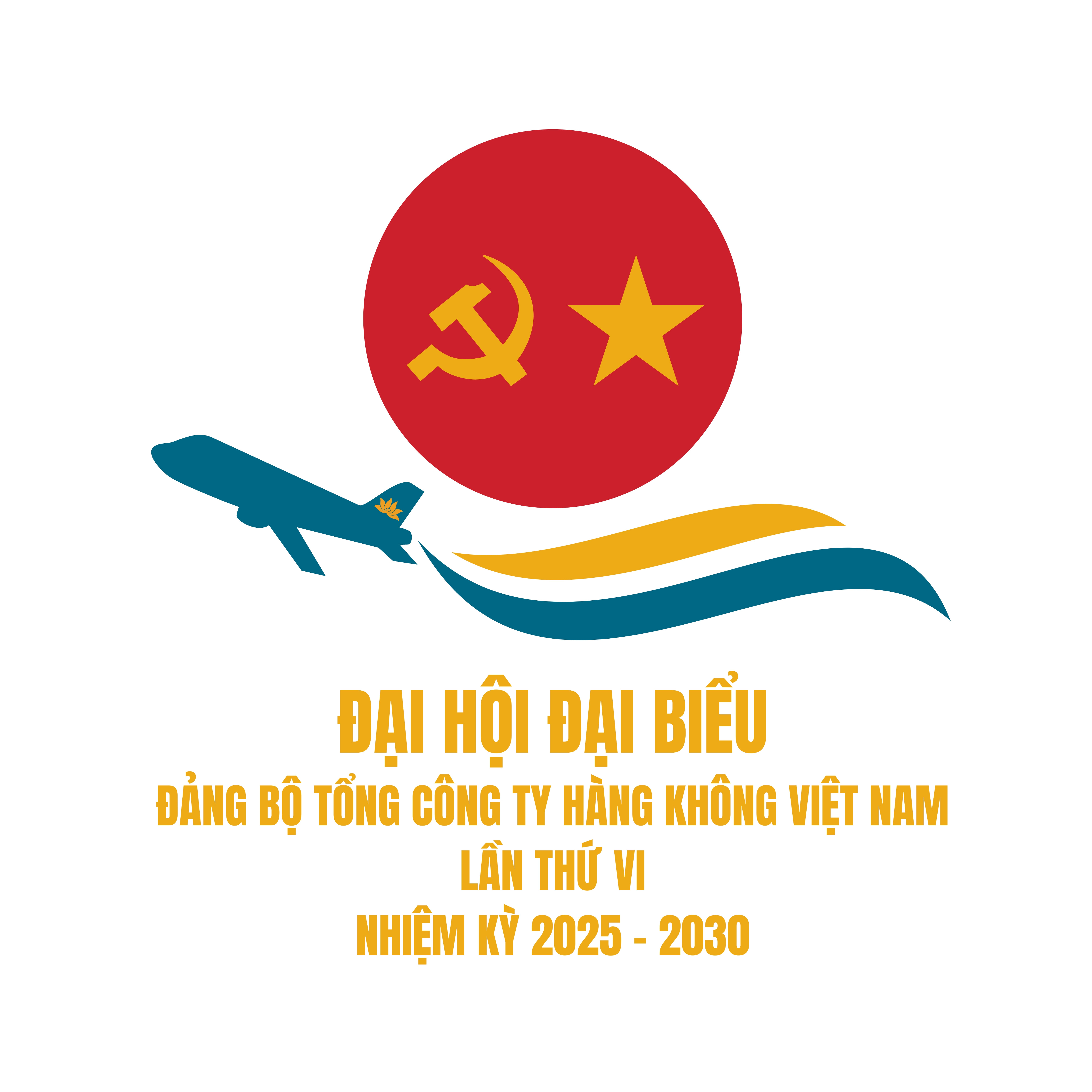 [Cuộc thi Thiết kế logo] Đảng dẫn lối, VNA vươn tầm cao mới