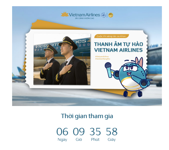 [Thanh âm tự hào Vietnam Airlines] Chỉ còn 6 ngày cuối cùng để tỏa sáng!