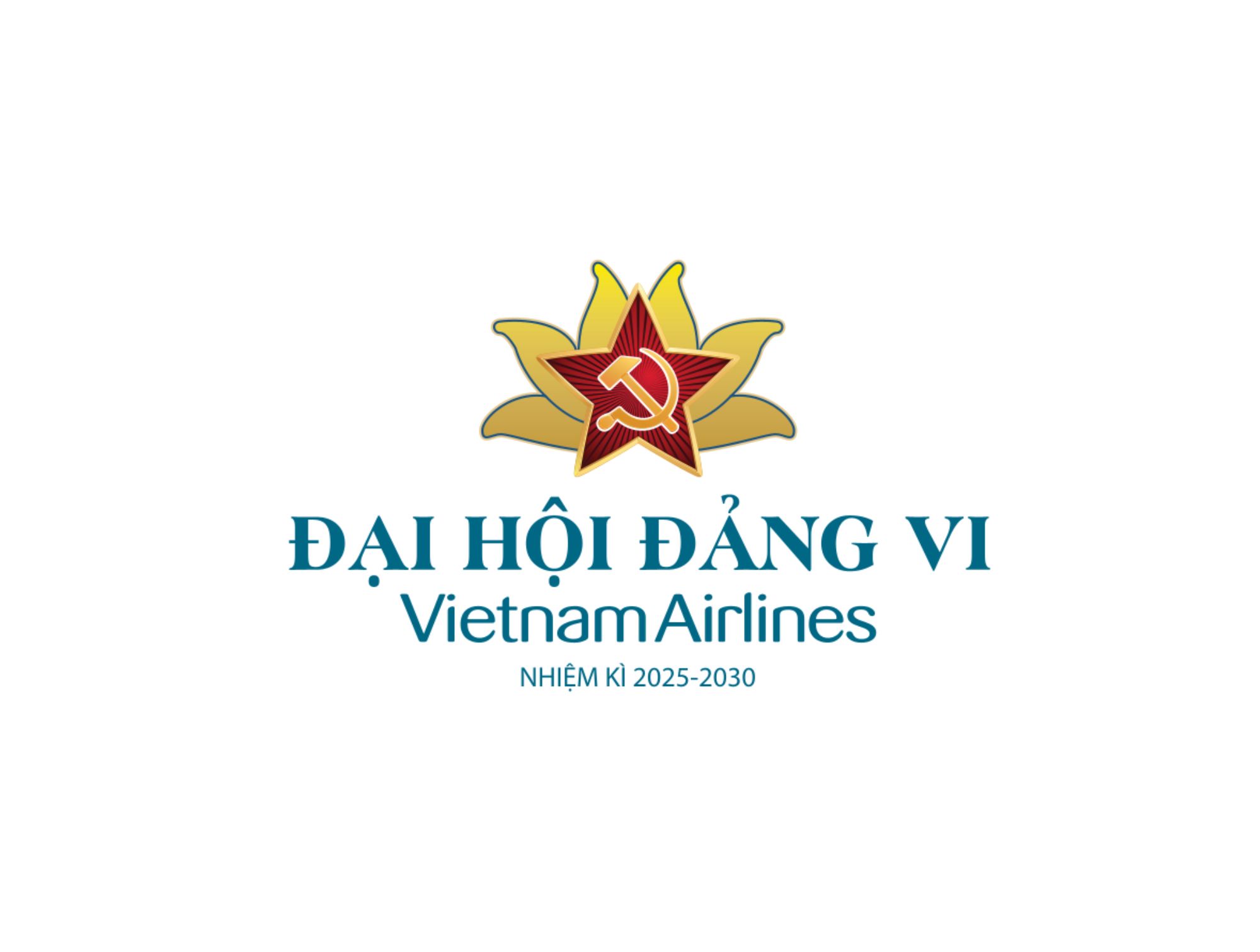 [Cuộc thi Thiết kế logo] Đảng dẫn đường, VNA cất cánh cùng non sông