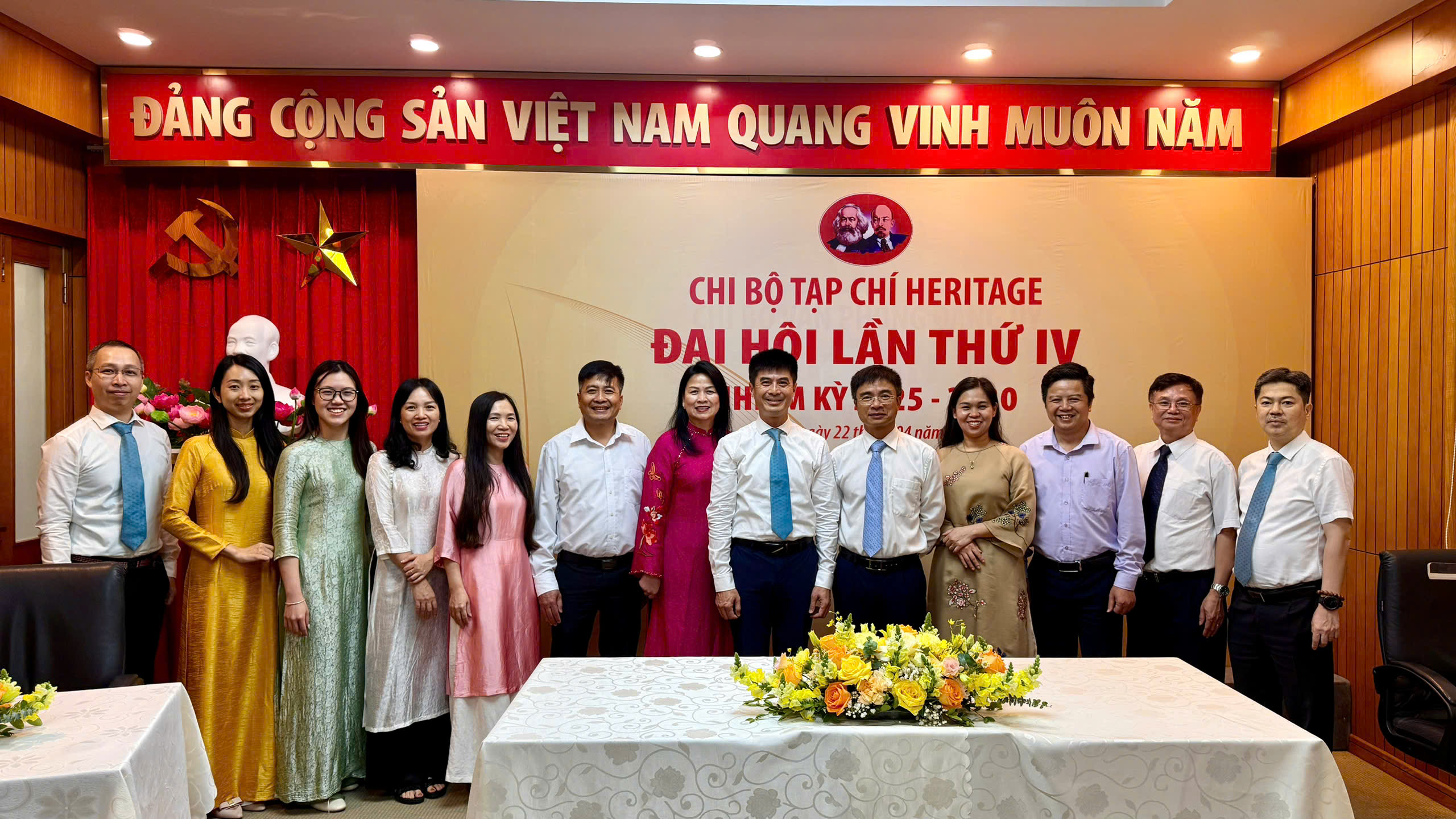 Đại hội Chi bộ Tạp chí Heritage nhiệm kỳ 2025-2030