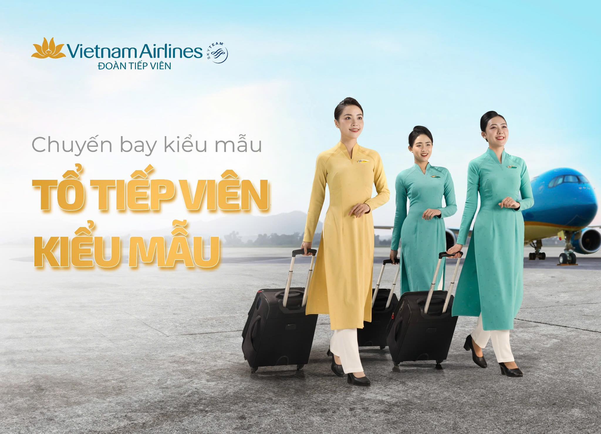 Tổ tiếp viên kiểu mẫu – Lan toả tinh thần phục vụ