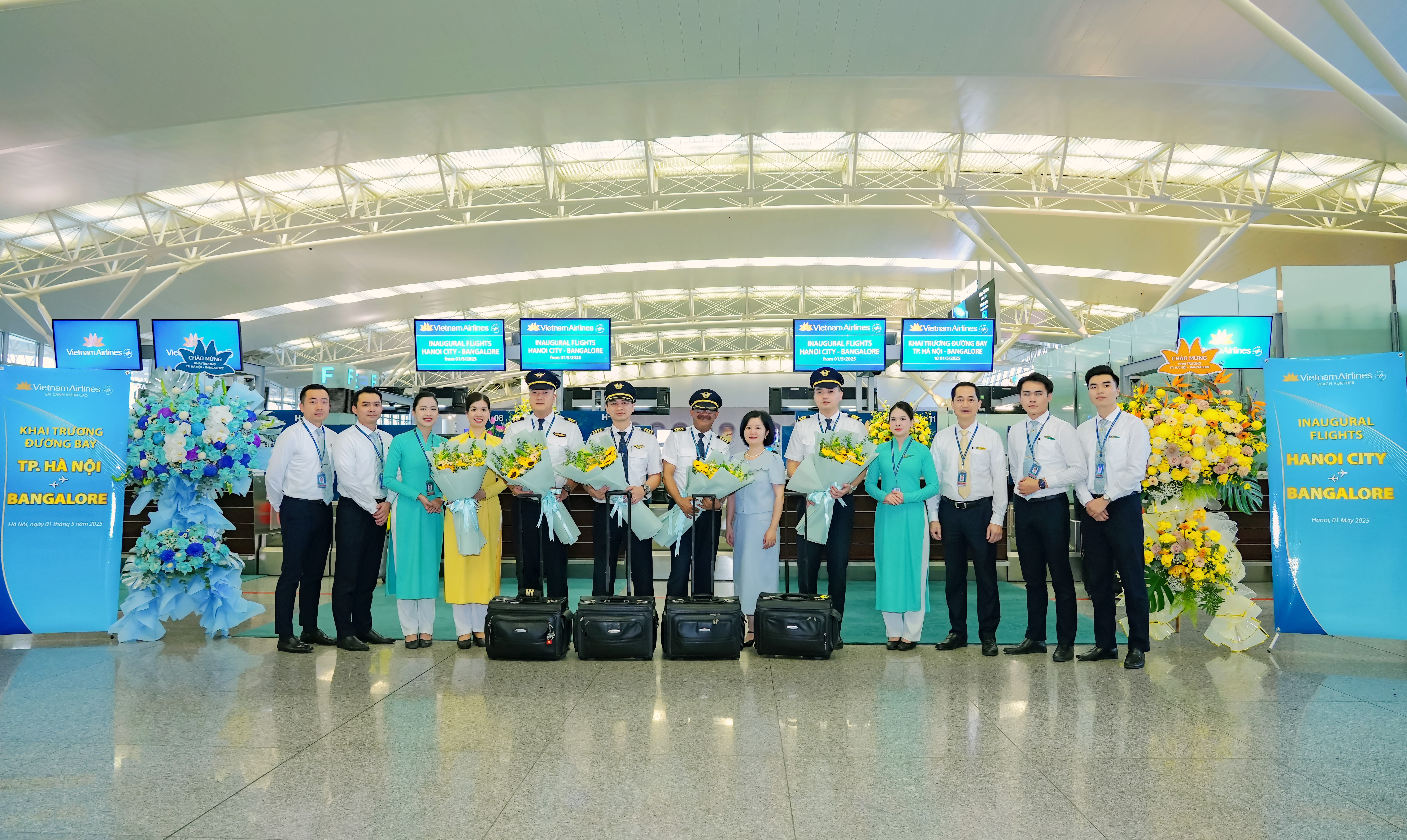 Vietnam Airlines khai trương thêm 2 đường bay thẳng tới Ấn Độ