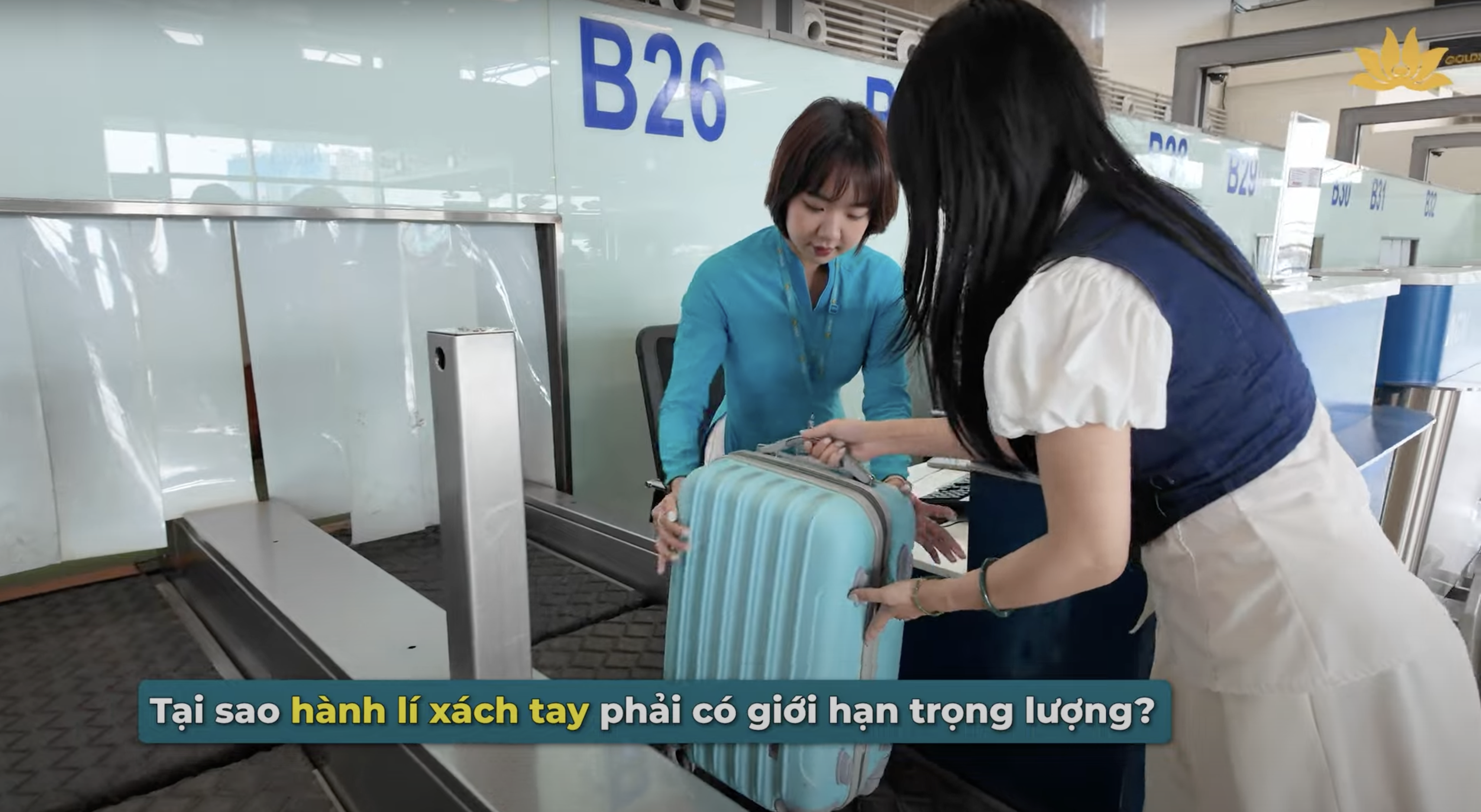 [VNA Why] Tại sao hành lý xách tay phải giới hạn trong lượng?