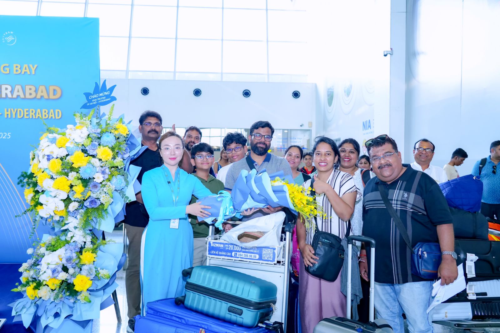 Vietnam Airlines chính thức khai trương đường bay Hà Nội đến Hyderabad