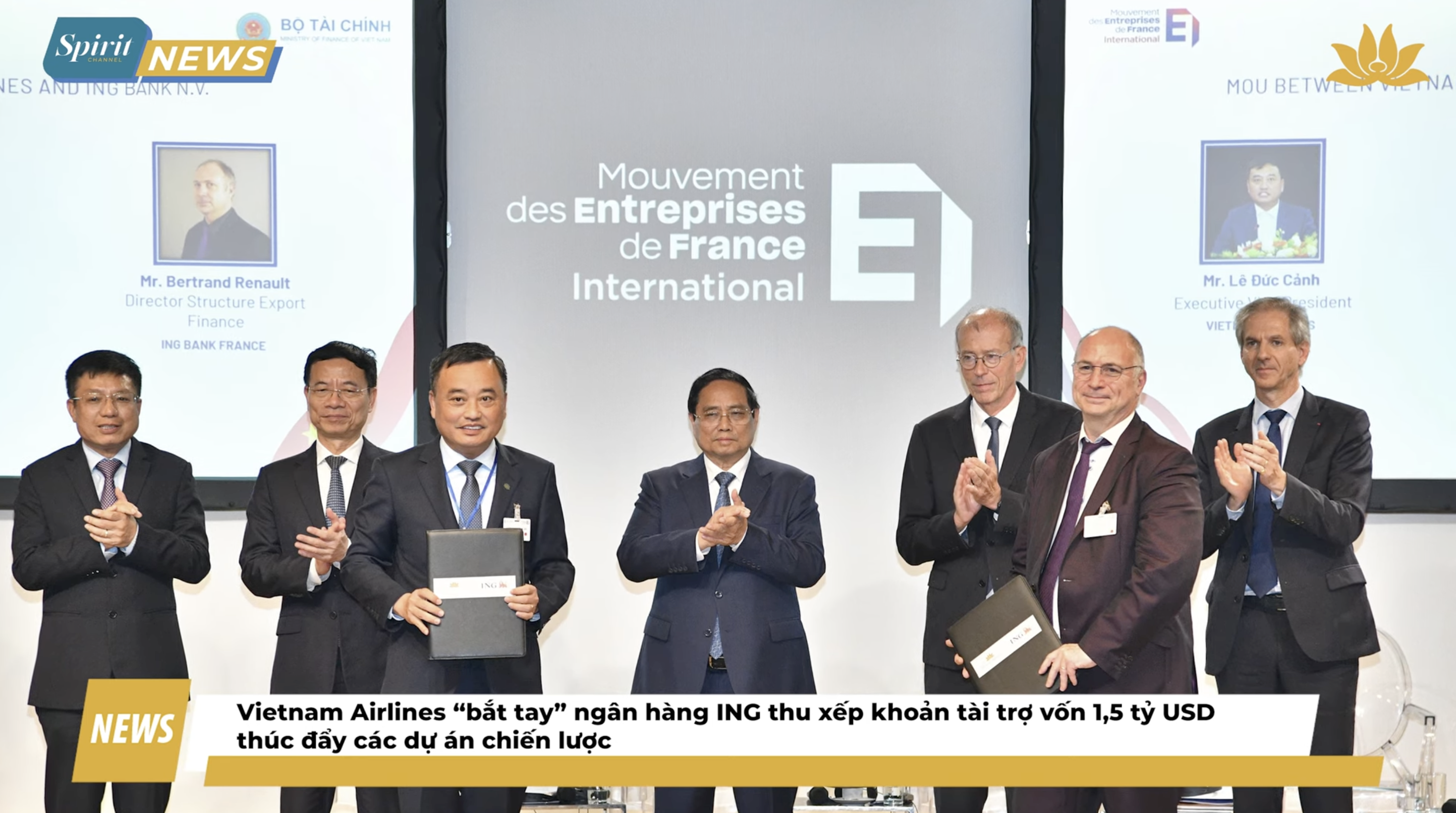 [VNA News] Vietnam Airlines “bắt tay” ngân hàng ING thu xếp khoản tài trợ vốn 1,5 tỷ USD