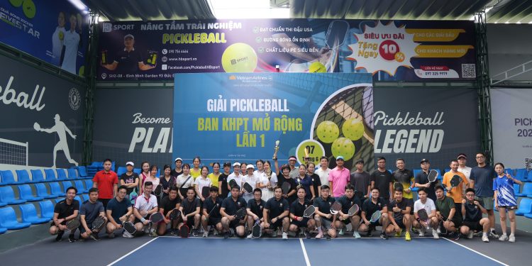 Giải giao lưu Pickleball Ban Kế hoạch phát triển mở rộng