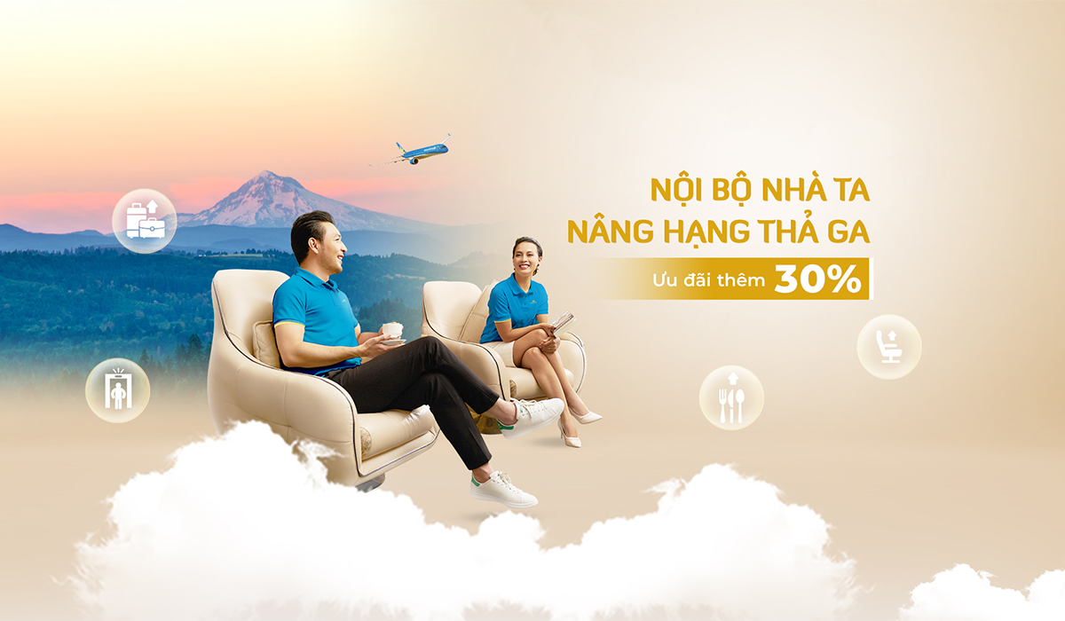 Trải nghiệm Thương gia – Đặc quyền mới dành riêng cho CBNV Vietnam Airlines
