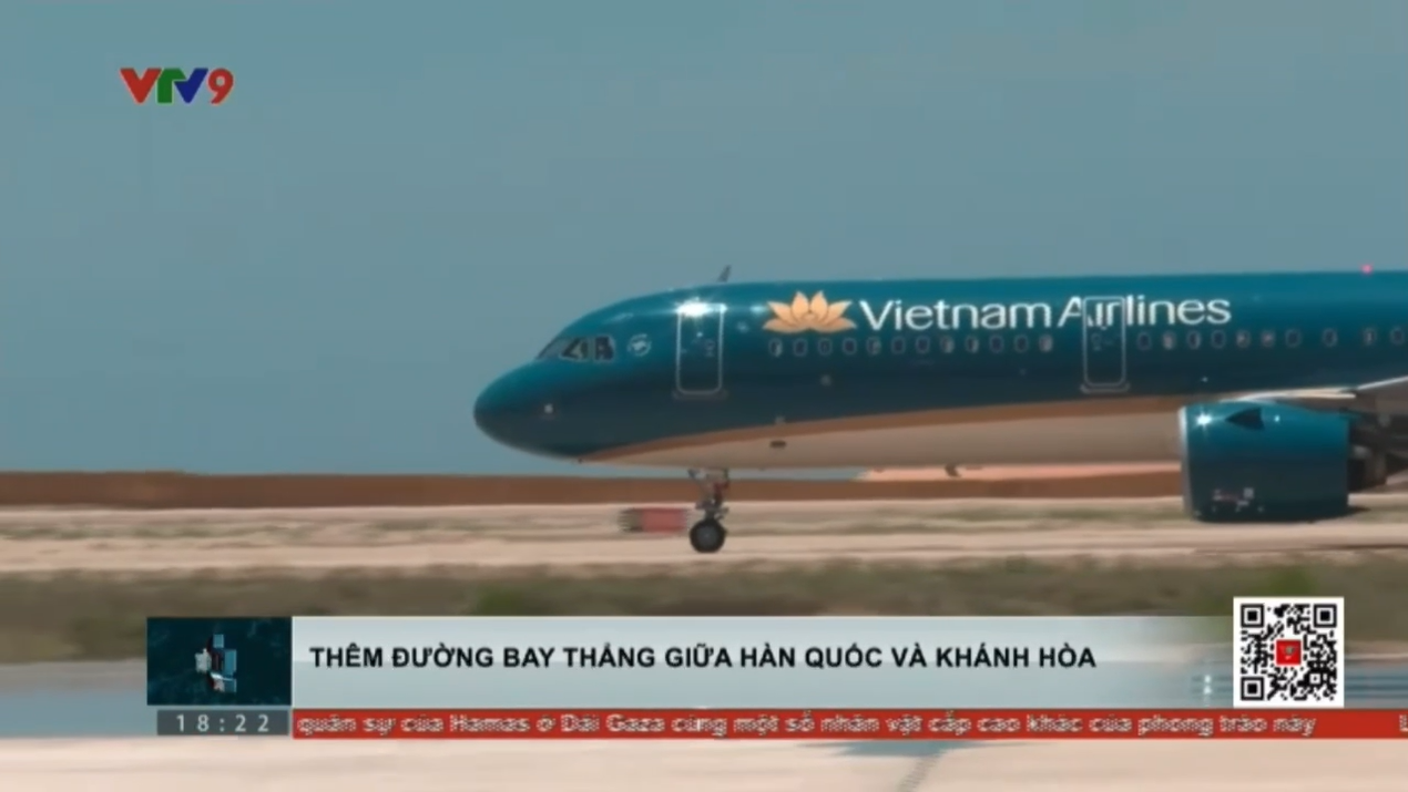 [VTV] Đón chuyến bay từ Busan đến Khánh Hoà