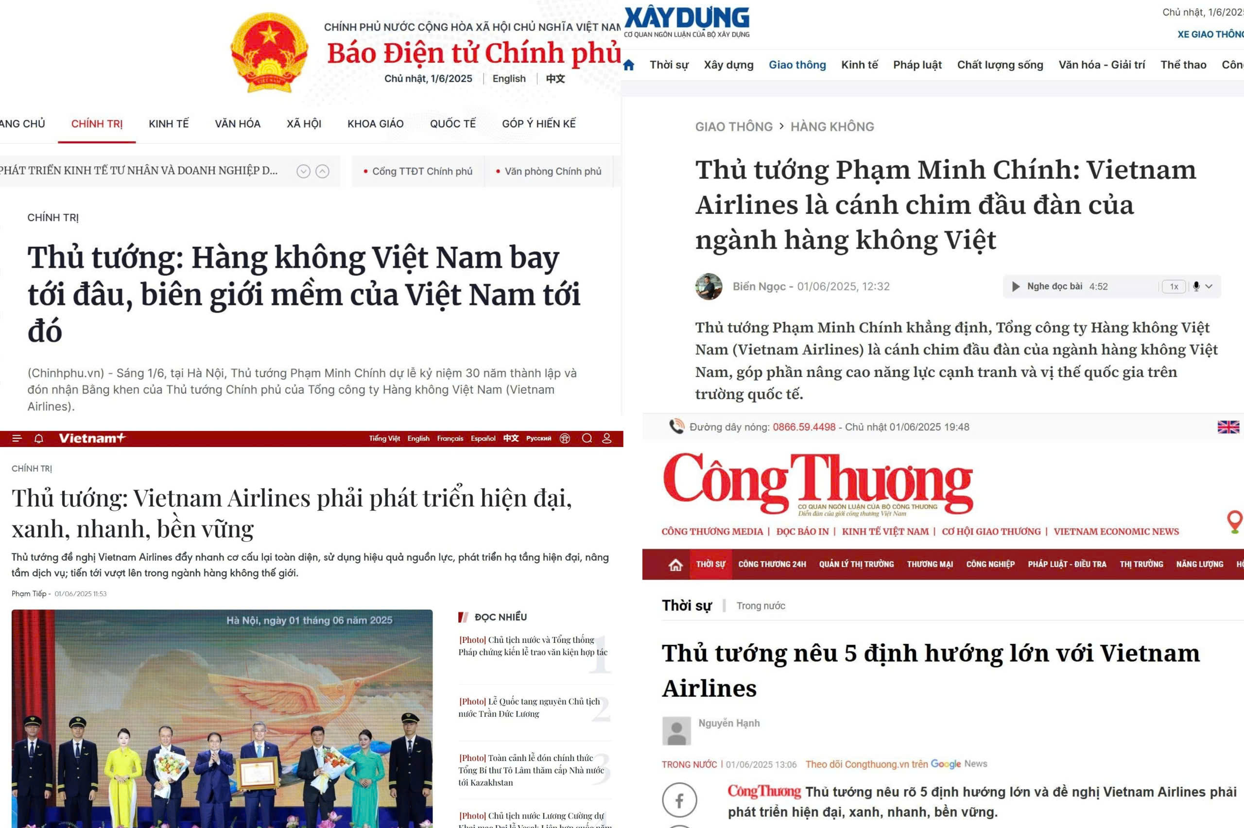 Sự kiện kỷ niệm 30 năm thành lập TCT HKVN thu hút sự quan tâm đặc biệt của truyền thông