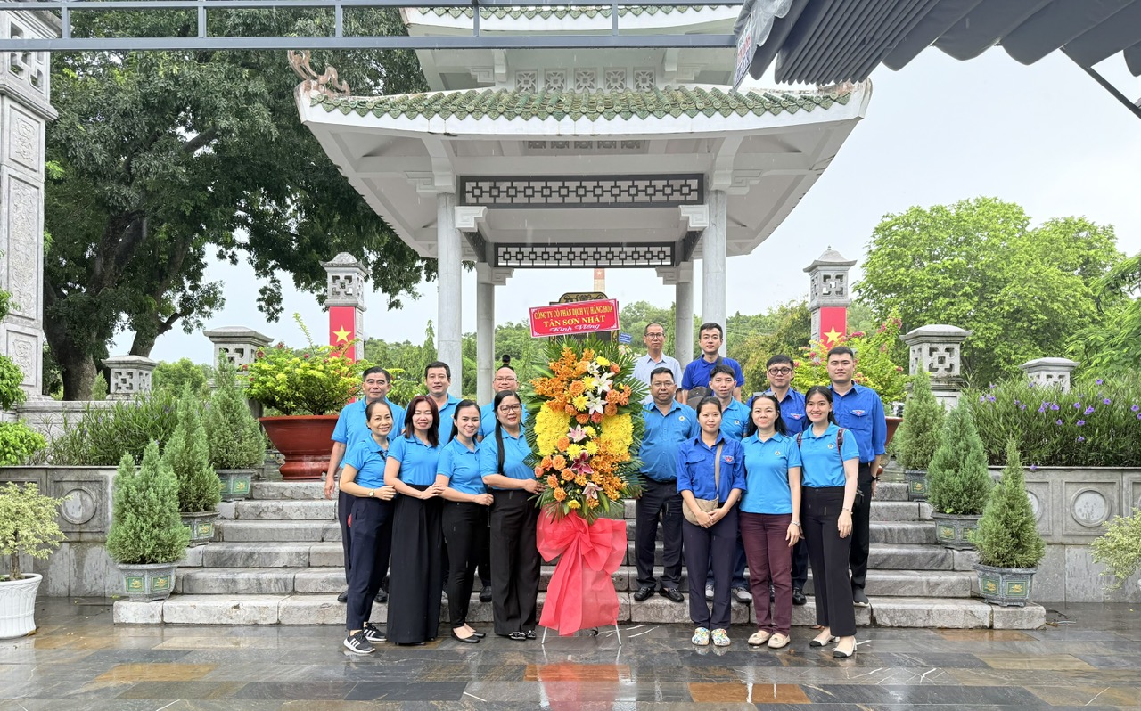 TCS tổ chức hoạt động tri ân nhân kỷ niệm 78 năm ngày Thương binh, Liệt sĩ (27/7/1947 – 27/7/2025)