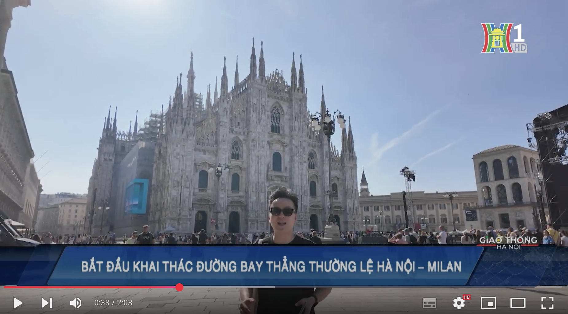 [Đài Hà Nội] Dễ dàng bay thẳng tới Ý
