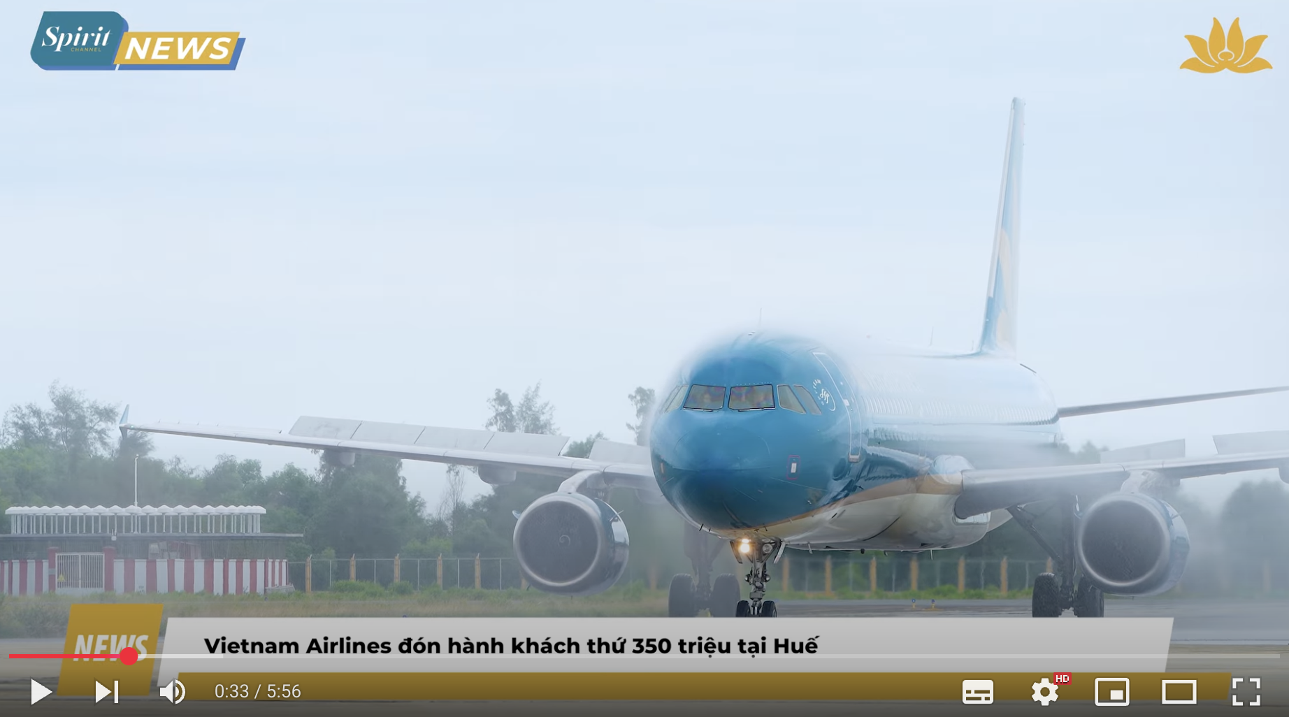 [VNA News] Vietnam Airlines chào đón hành khách thứ 350 triệu
