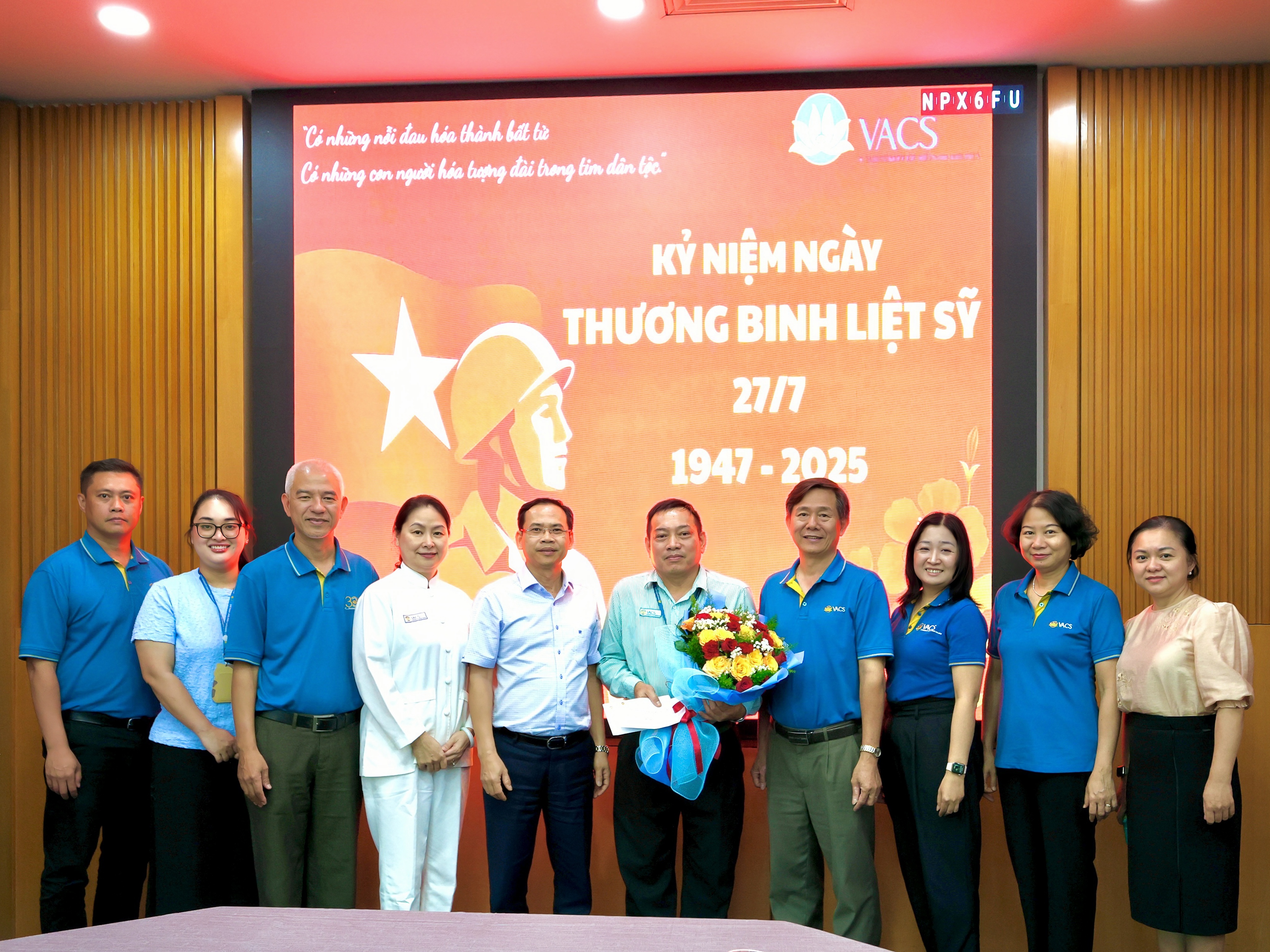 VACS tri ân ngày Thương binh liệt sĩ 27/7