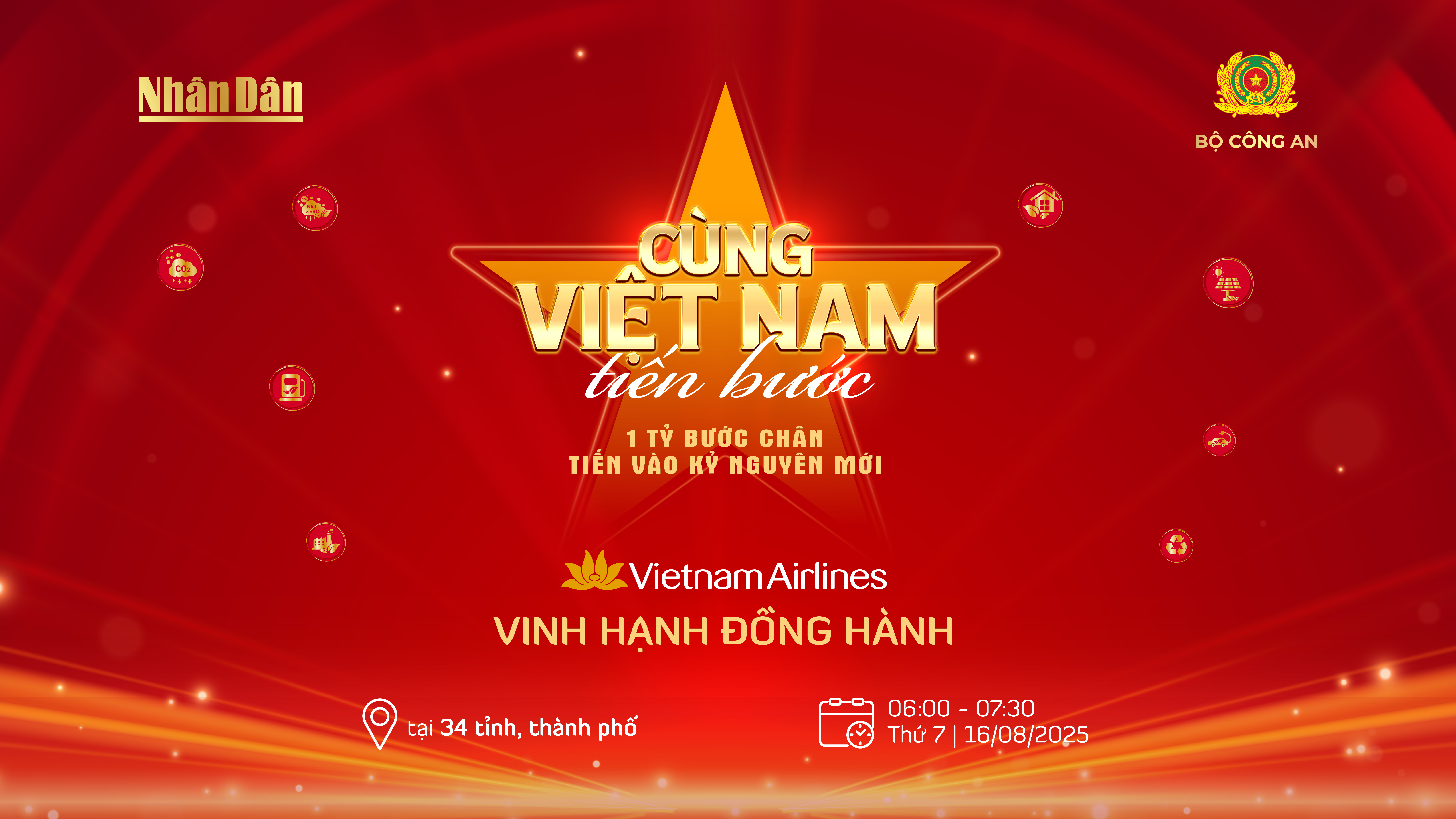 Vietnam Airlines lan toả niềm tự hào dân tộc, đồng hành cùng chương trình “Cùng Việt Nam tiến bước”