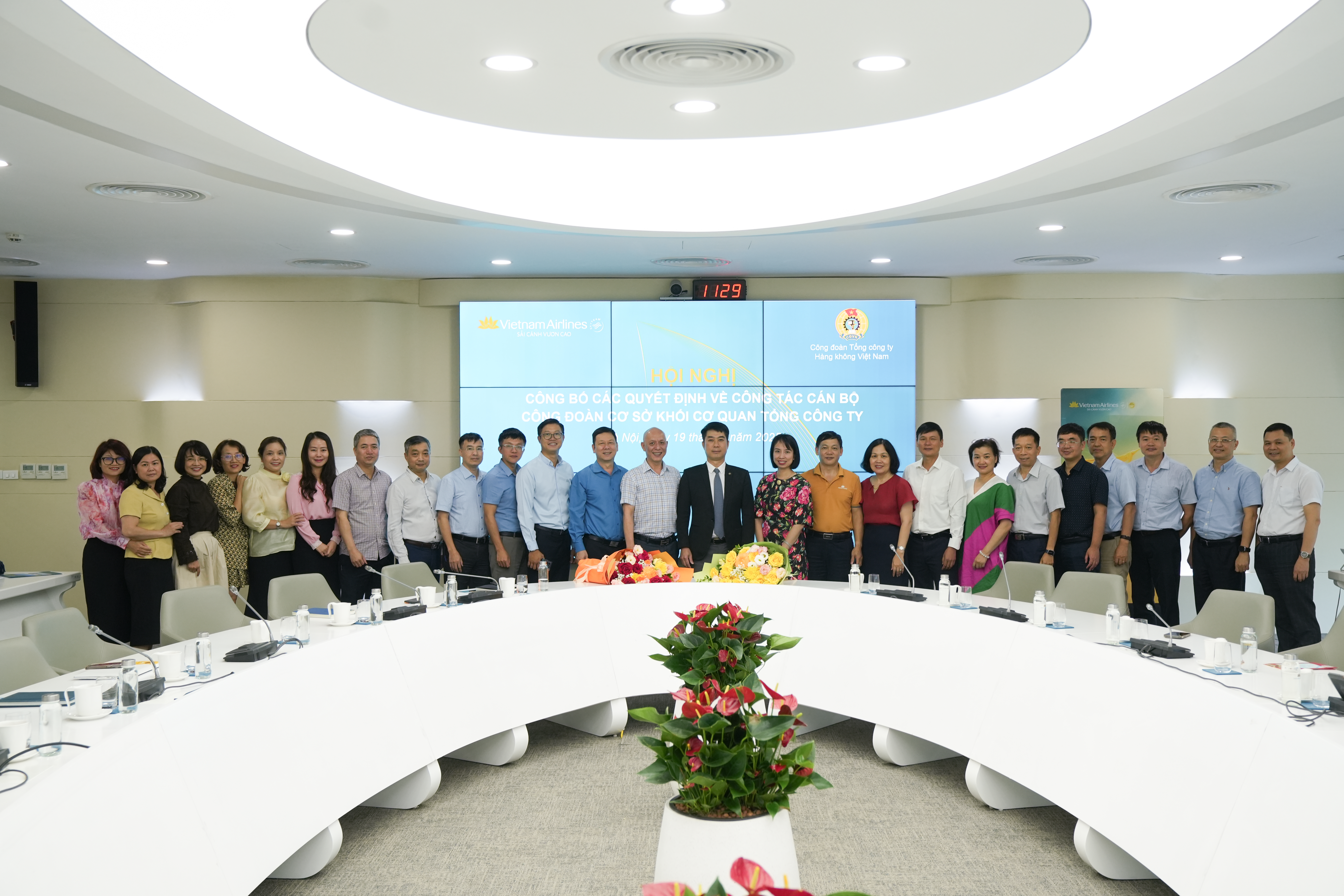 Hội nghị công bố quyết định công tác cán bộ Công đoàn cơ sở Khối Cơ quan TCT