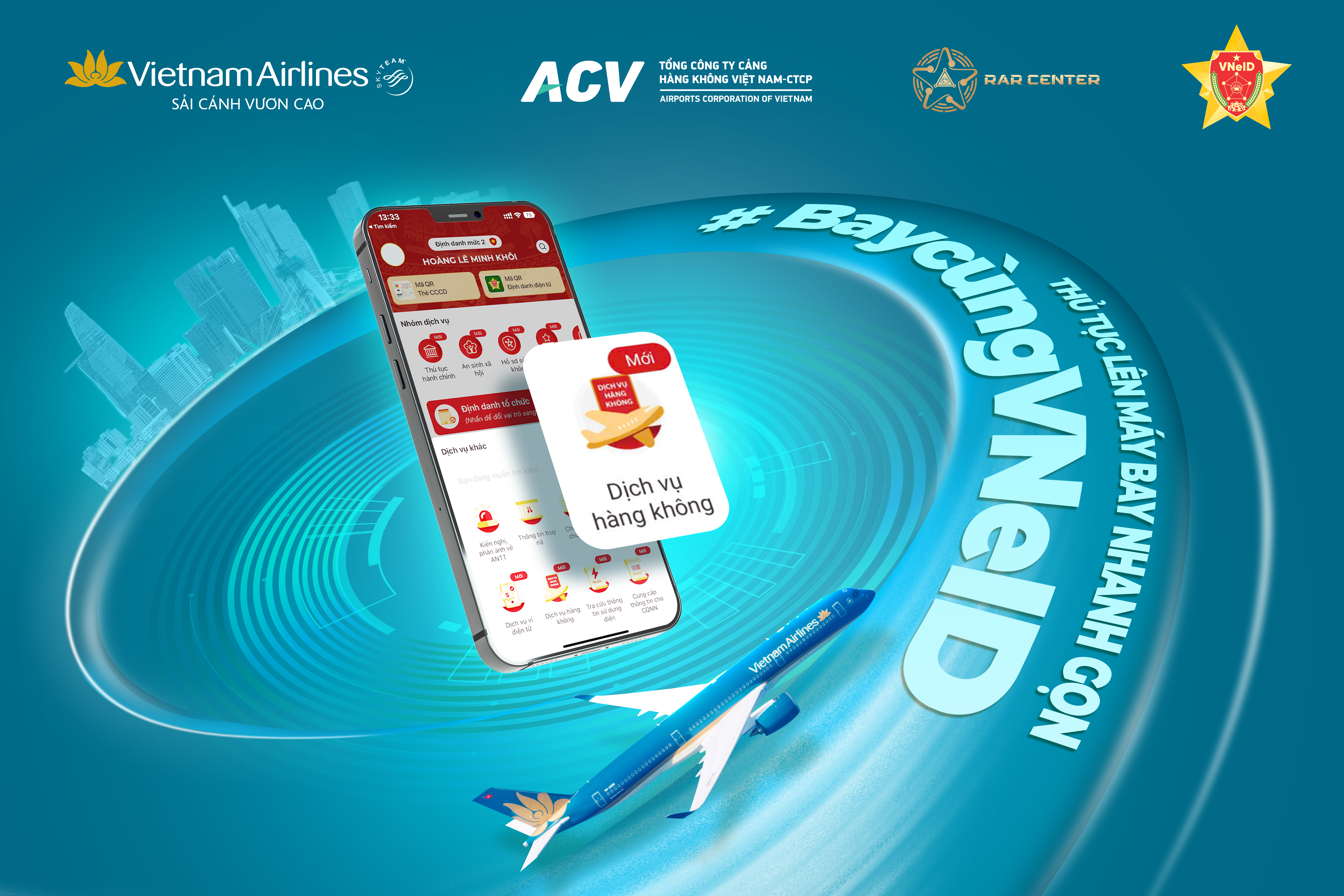 [VNA How] Rút ngắn thủ tục bay dịp 2/9 với VNeID