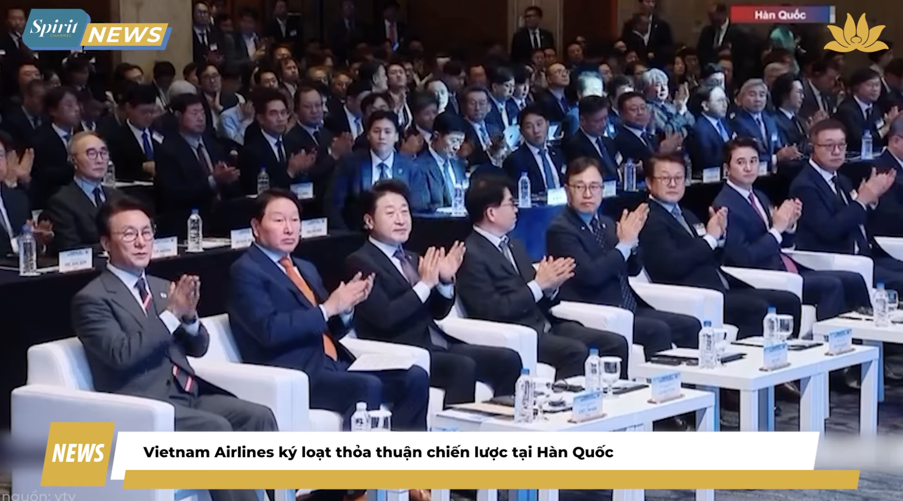 [VNA News] Vietnam Airlines ký loạt thỏa thuận chiến lược tại Hàn Quốc