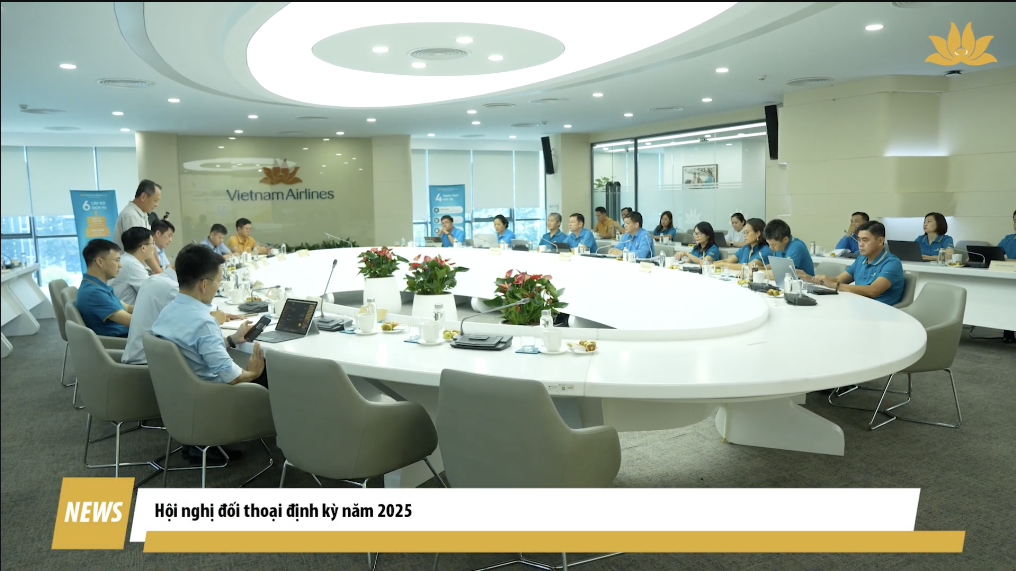 [VNA News] Vietnam Airlines tổ chức Hội nghị đối thoại định kỳ năm 2025