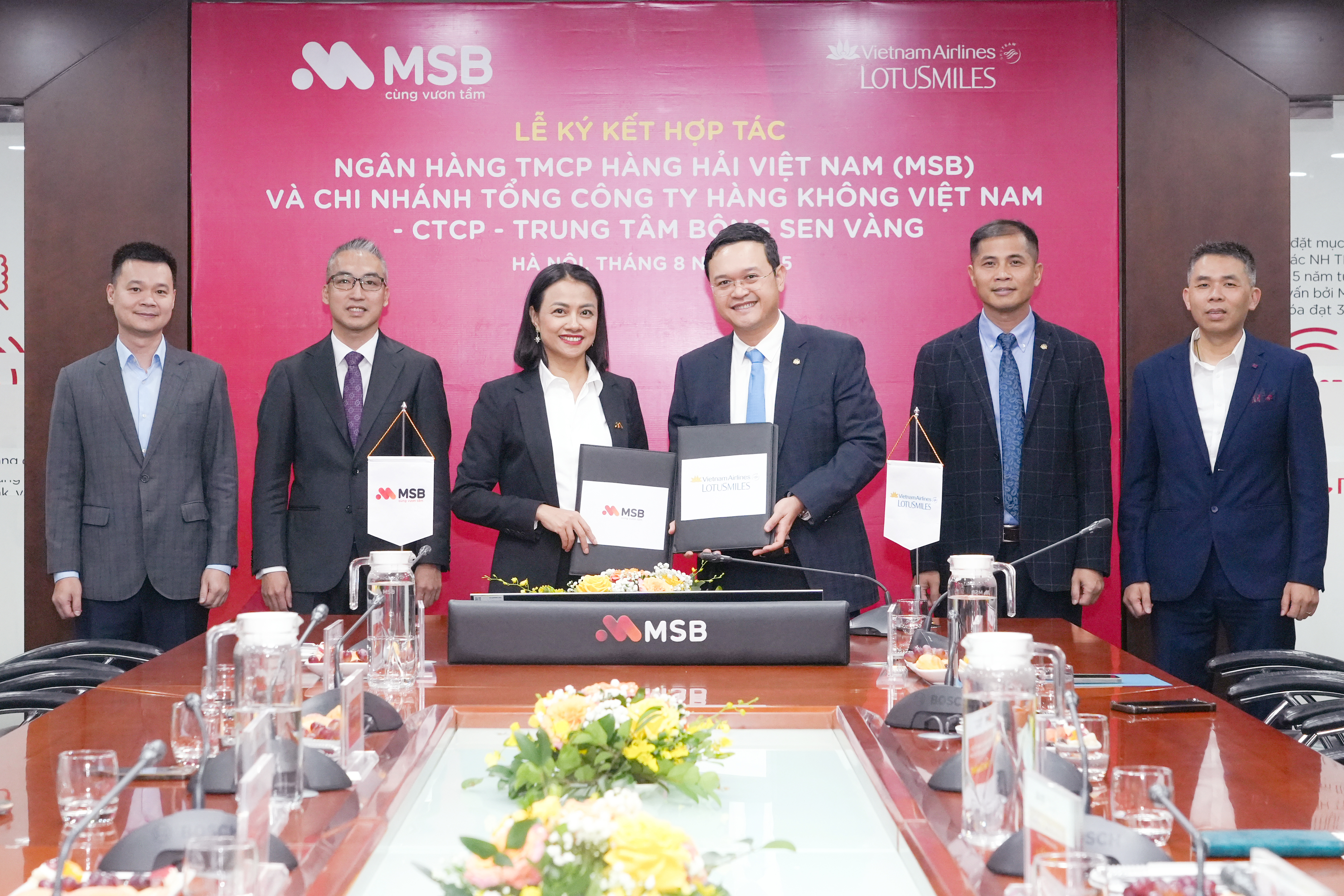 Vietnam Airlines và ngân hàng MSB bắt tay hợp tác, mở rộng đặc quyền cho khách hàng