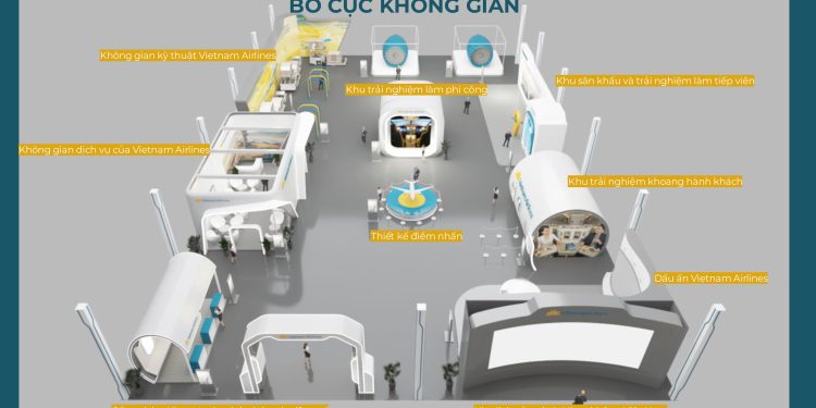 Vietnam Airlines tham gia Triển lãm Thành tựu đất nước nhân kỷ niệm 80 năm Quốc khánh