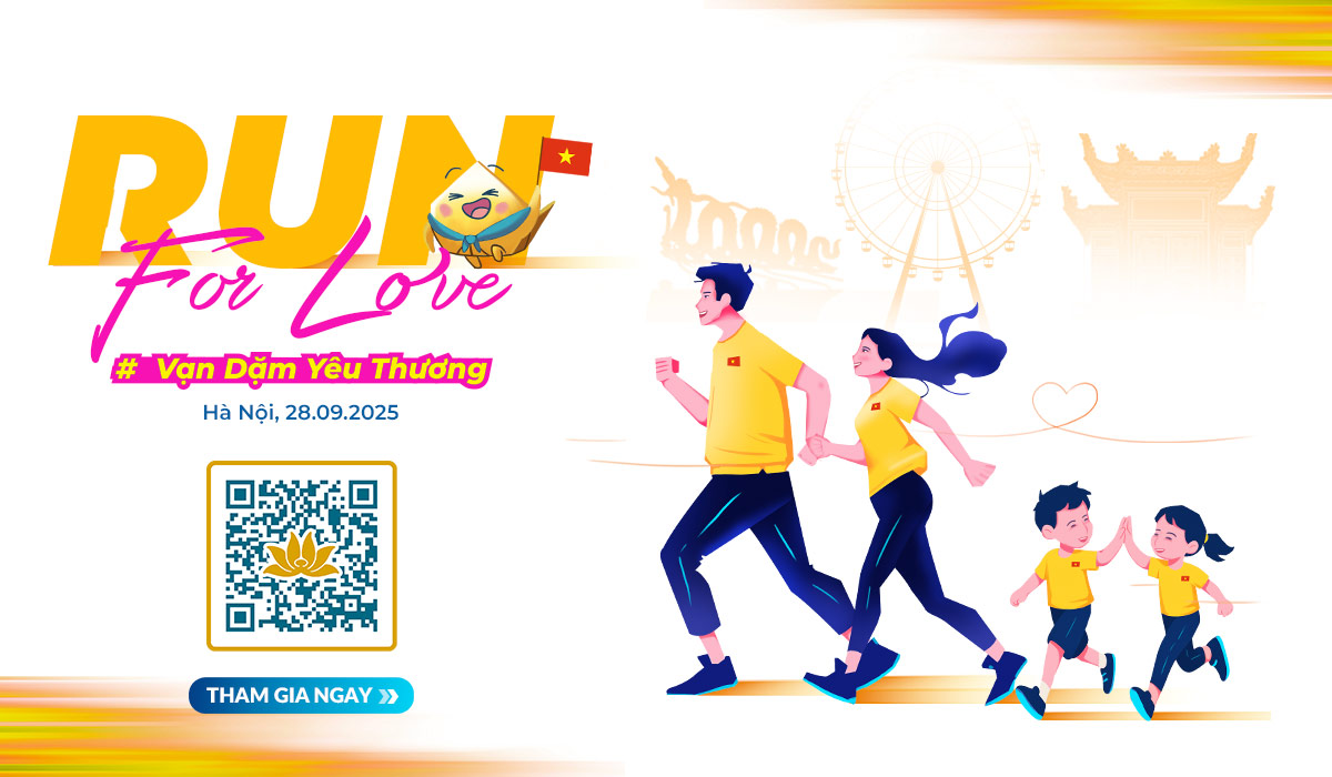 Hướng dẫn đăng ký tham gia giải chạy trực tuyến “Run For Love 2025”
