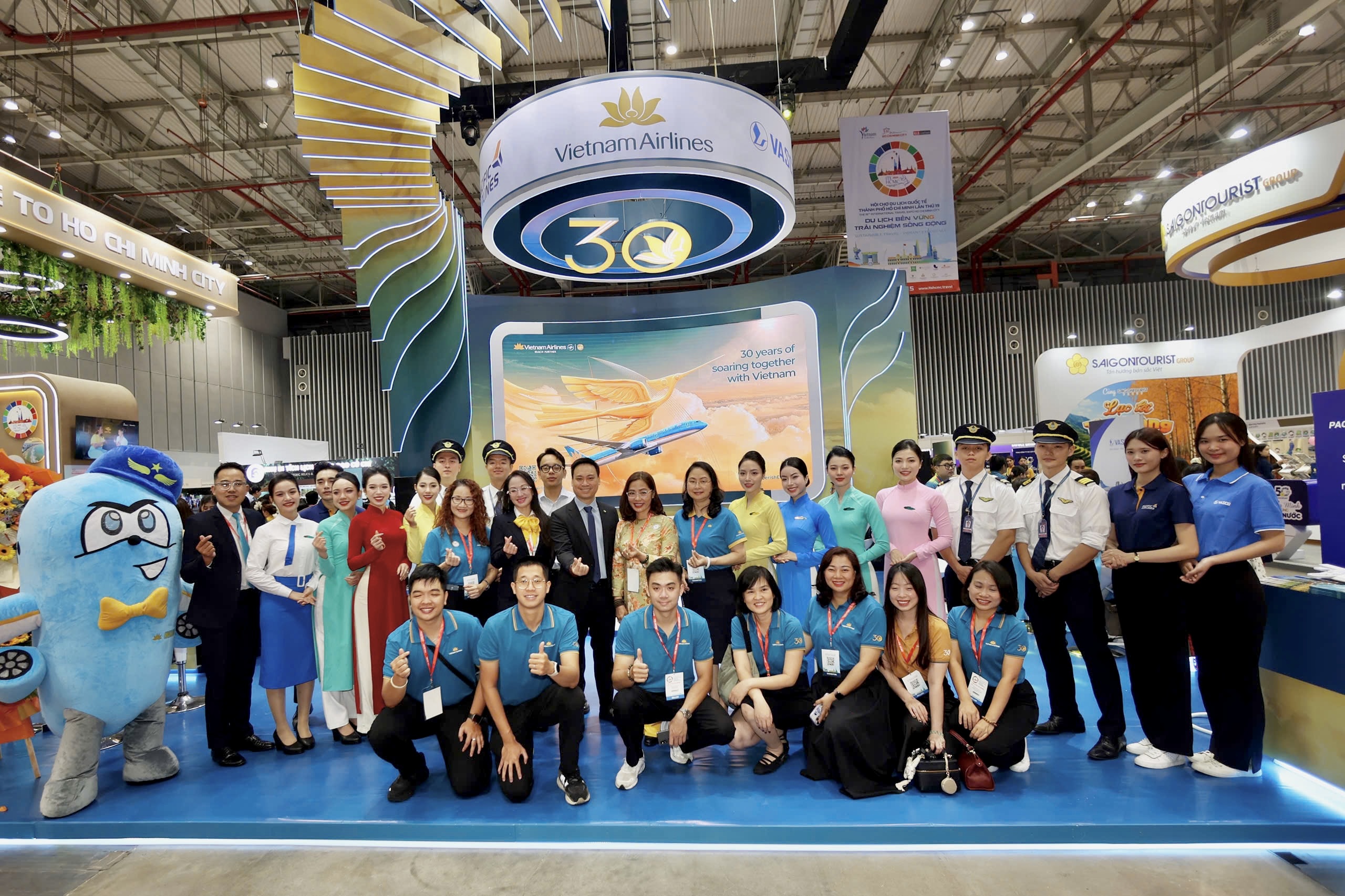 Vietnam Airlines gây ấn tượng tại Hội chợ ITE HCMC 2025