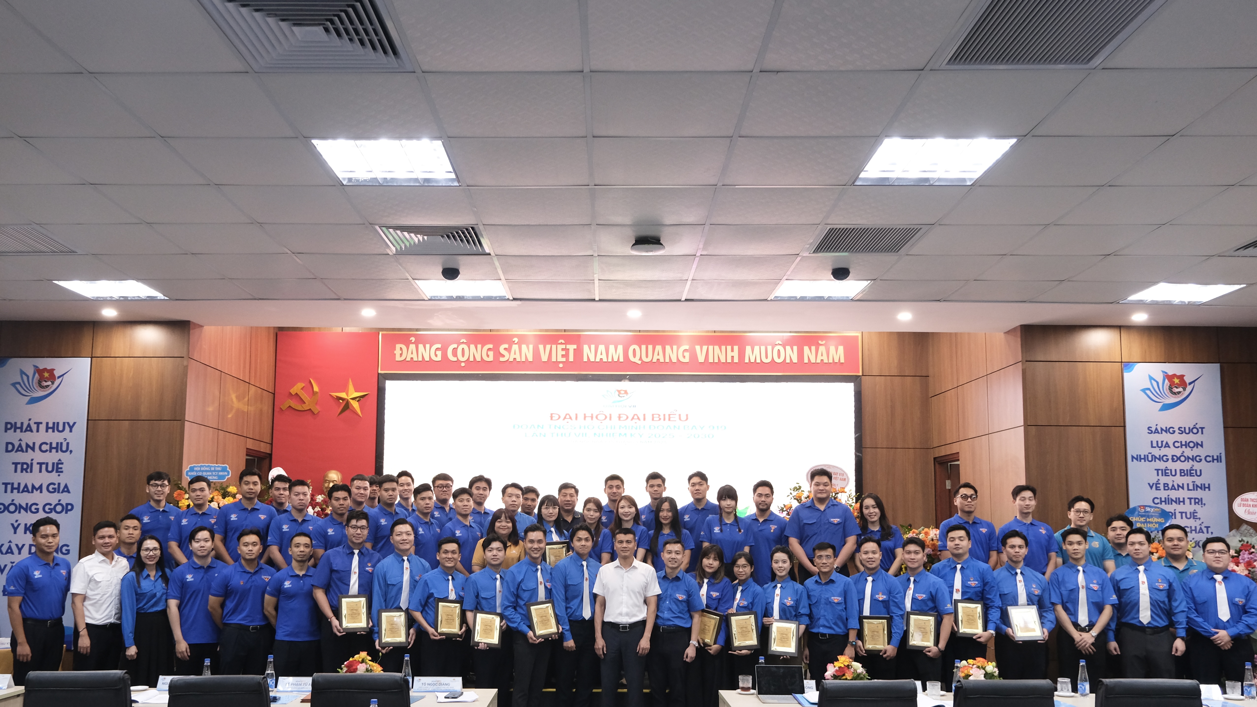 Đại hội Đoàn TNCS Hồ Chí Minh Đoàn bay 919 lần thứ VII, nhiệm kỳ 2025 – 2030: Dấu mốc cho chặng đường mới