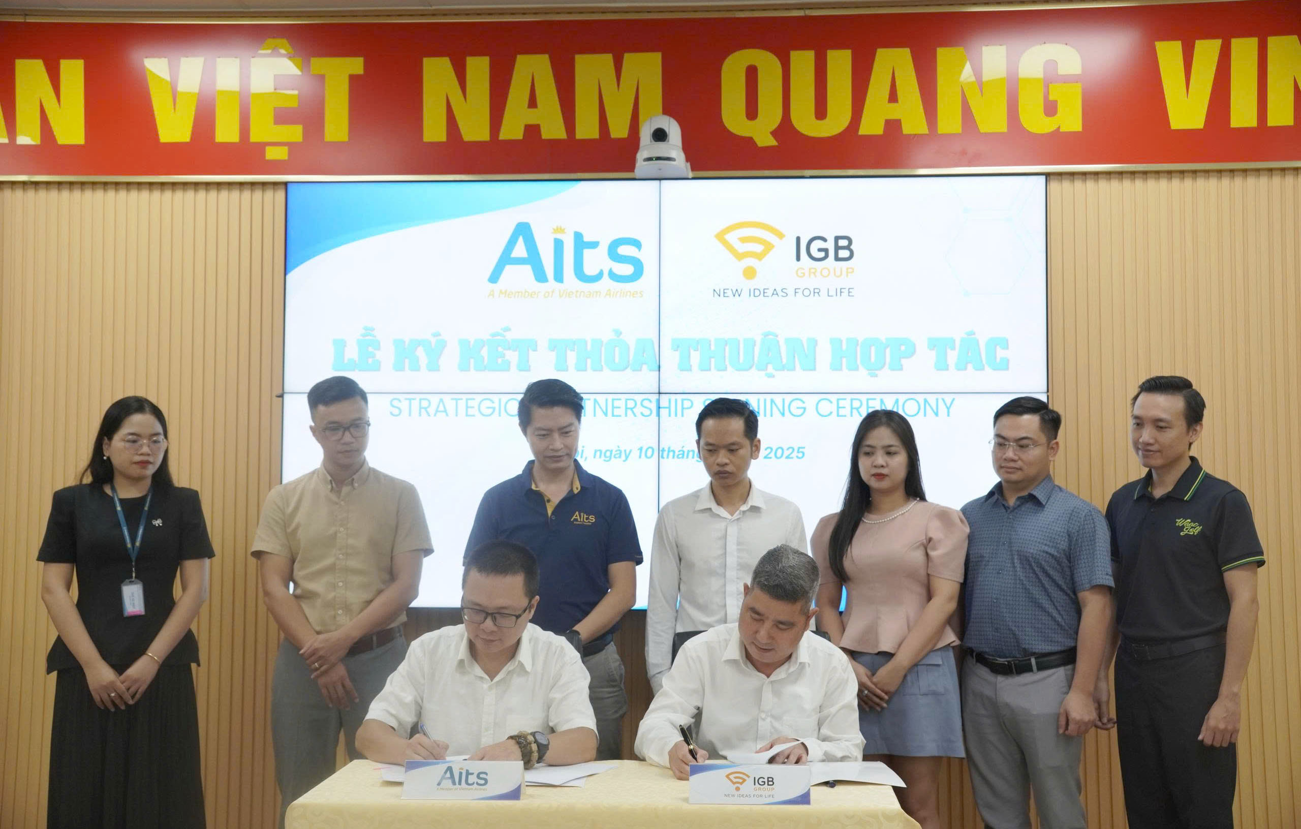 AITS ký kết hợp tác chiến lược với IGB Group: Bước tiến quan trọng trong chuyển đổi số