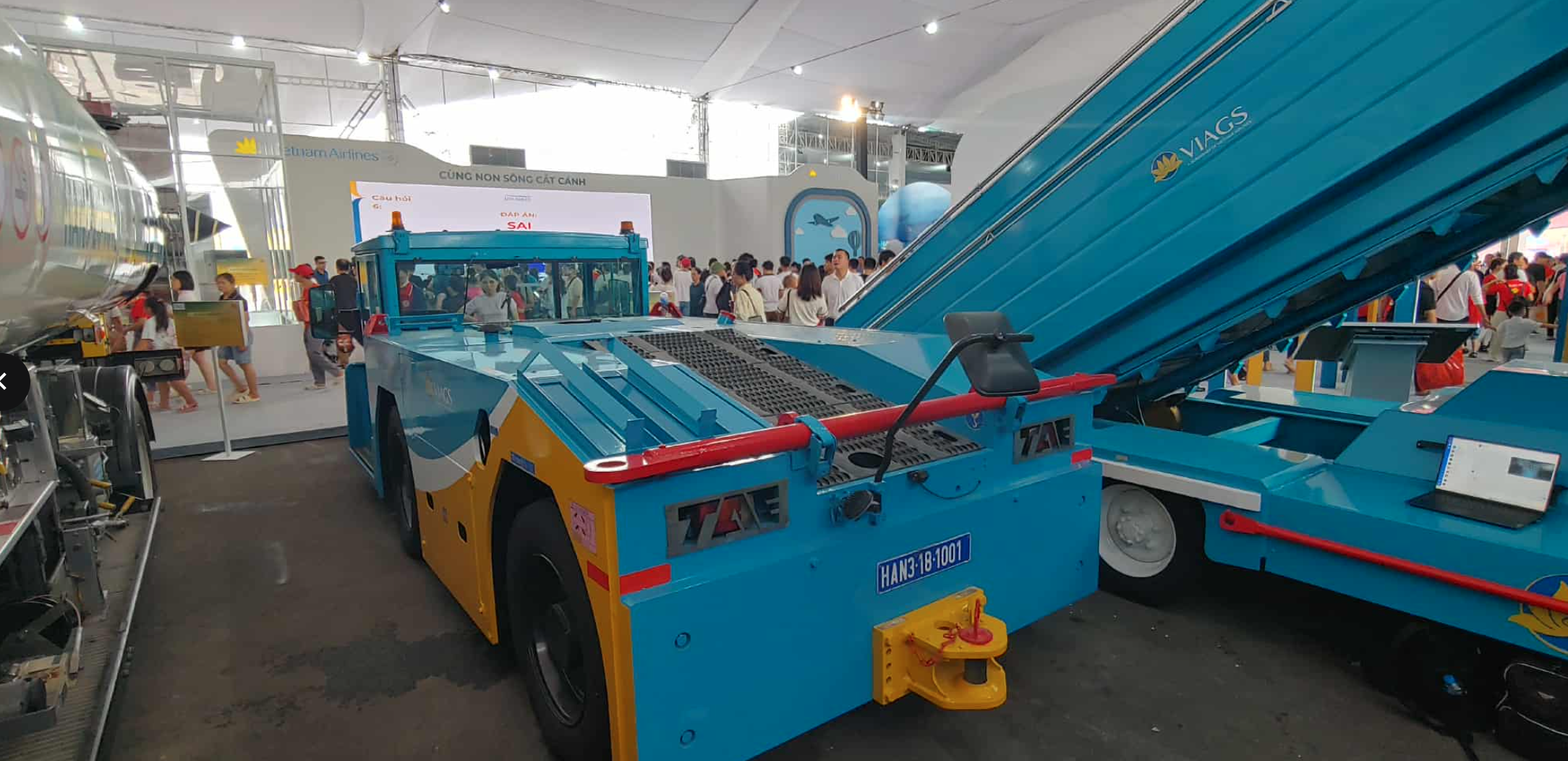 Khám phá dàn xe đặc biệt của Vietnam Airlines tại Triển lãm A80