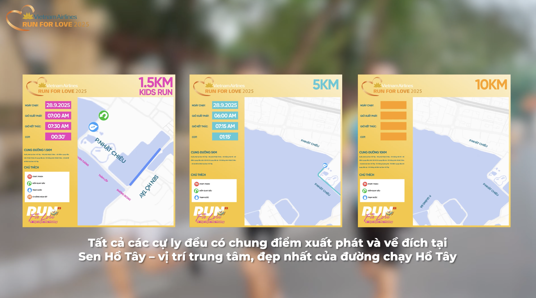 [VNA What] Khám phá các cung đường chạy tại Run For Love 2025