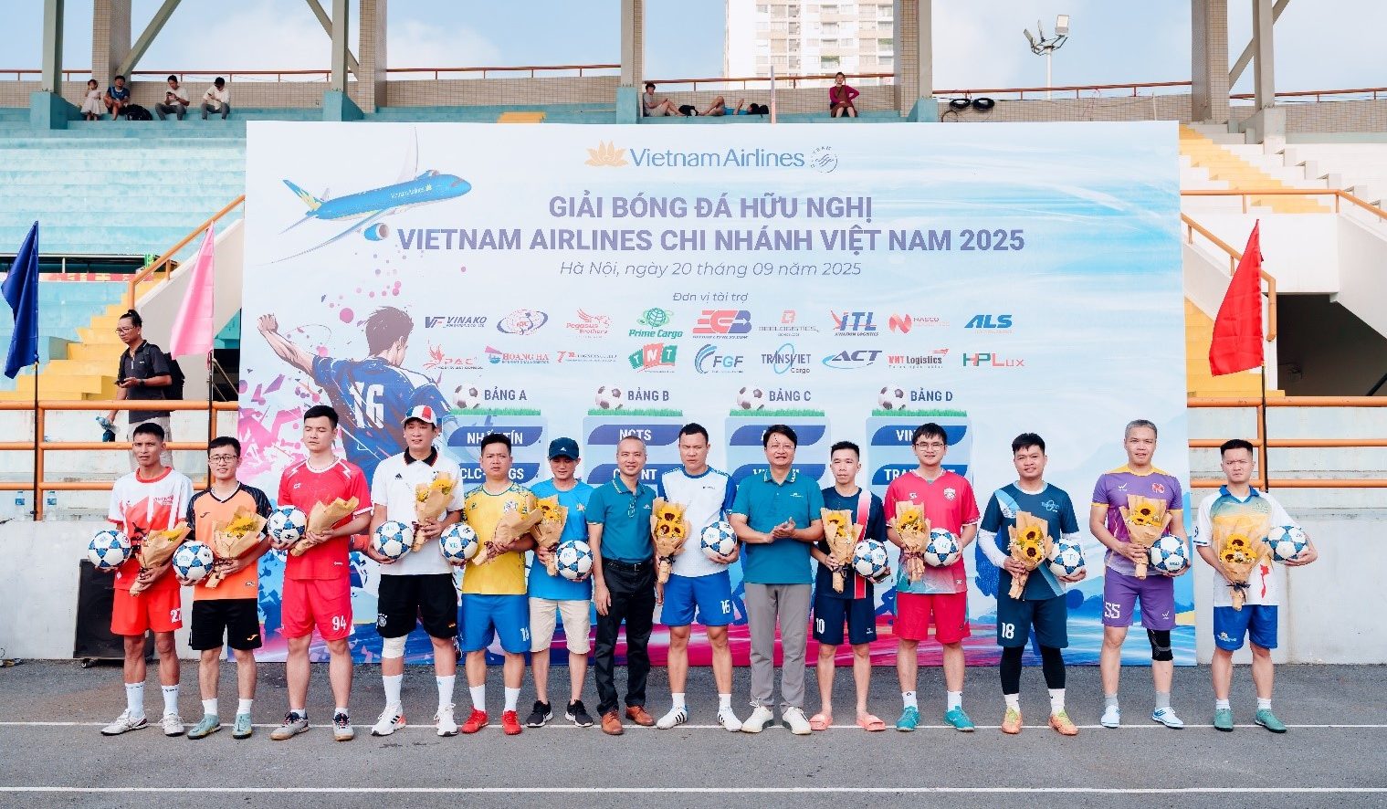 Giải Bóng đá Hữu nghị Chi nhánh TCT Hàng không Việt Nam khu vực Việt Nam: Sôi động và gắn kết