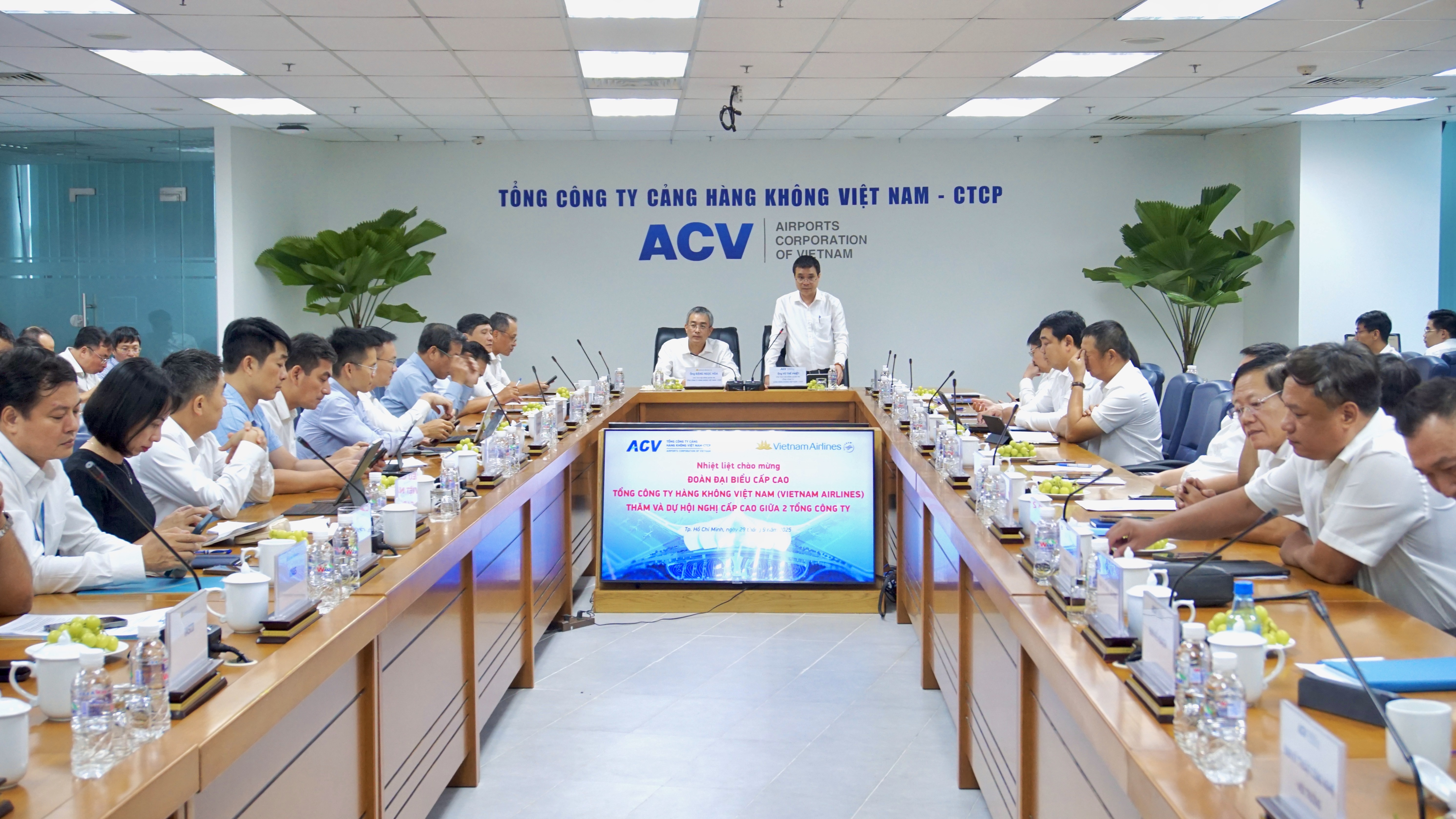 Hội nghị cấp cao Vietnam Airlines – ACV: Gắn kết hợp tác, kiến tạo tương lai hàng không Việt Nam