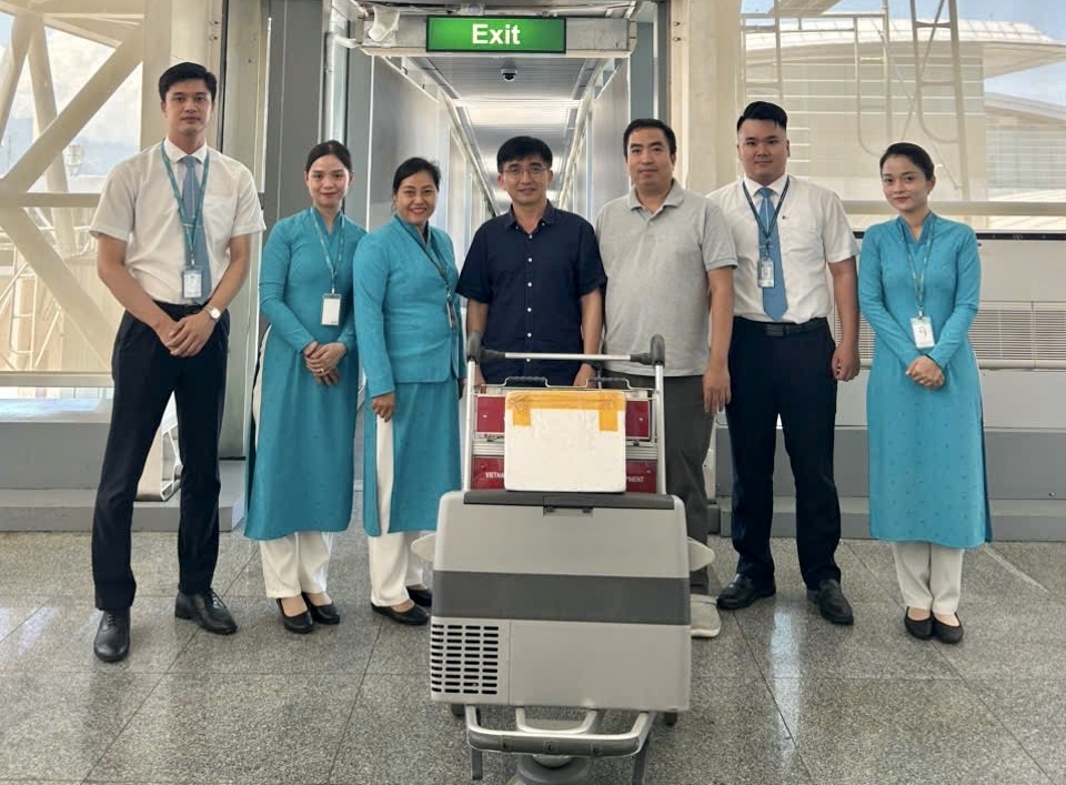 Khi cánh bay Vietnam Airlines trở thành nhịp cầu của sự sống