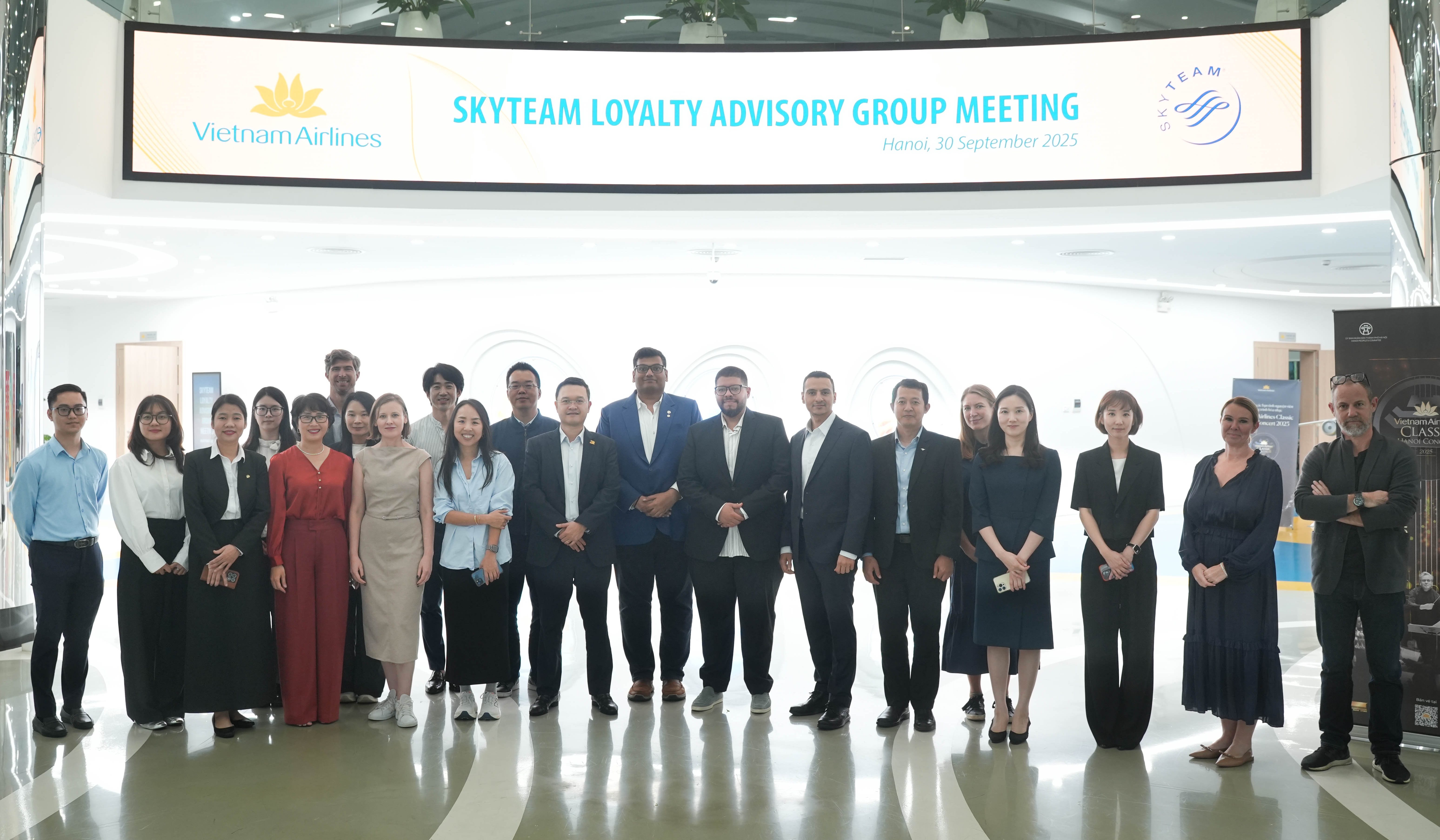 Vietnam Airlines vinh dự đăng cai tổ chức cuộc họp Loyalty Advisory Group của SkyTeam tại Hà Nội
