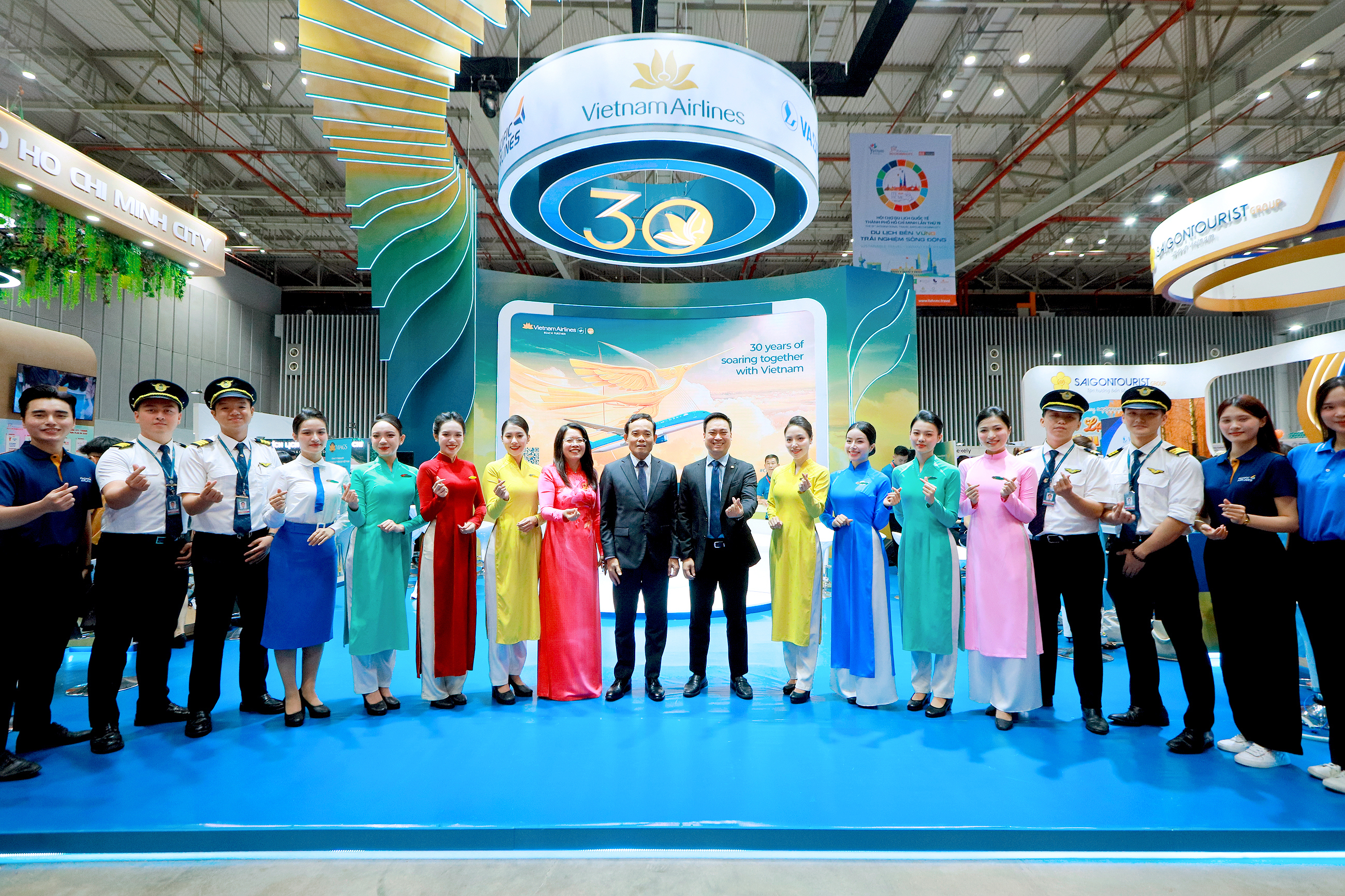 Vietnam Airlines gây ấn tượng tại Hội chợ ITE HCMC 2025