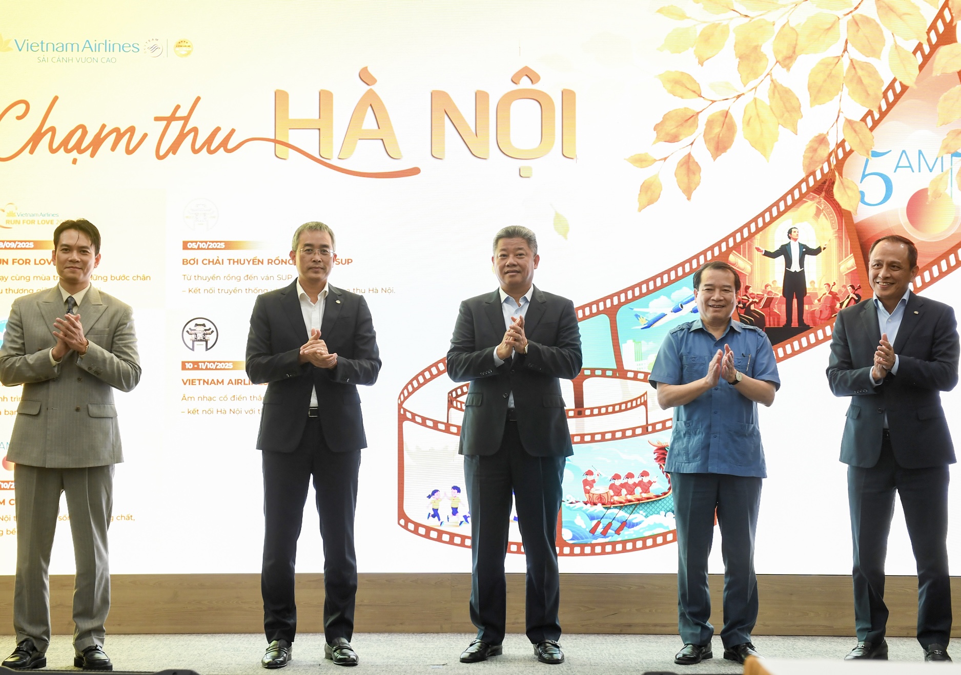 Cùng Vietnam Airlines “Chạm thu Hà Nội” qua chuỗi sự kiện thể thao, văn hóa và âm nhạc đặc sắc