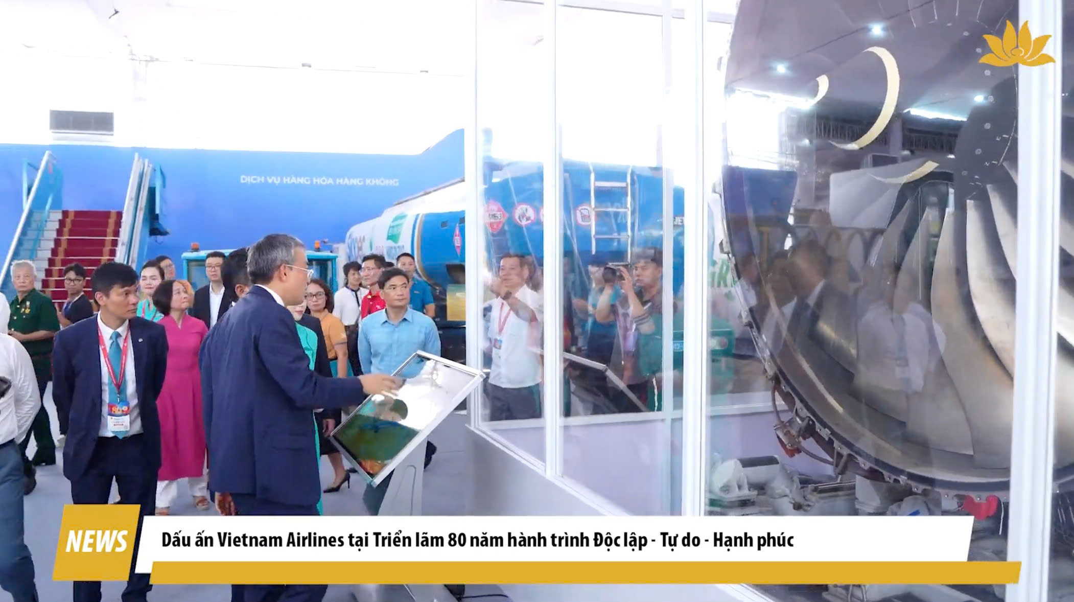 [VNA News] Dấu ấn Vietnam Airlines tại Triển lãm 80 năm hành trình Độc lập – Tự do – Hạnh phúc