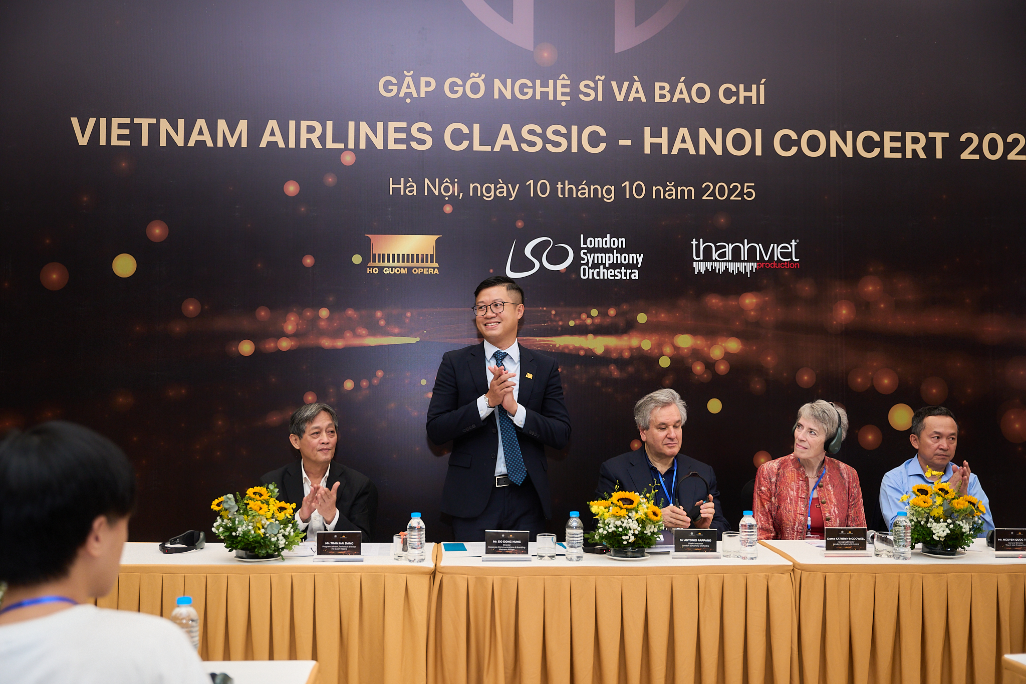Vietnam Airlines Classic – Hanoi Concert 2025 trở lại với Dàn nhạc Giao hưởng London và chỉ huy Antonio Pappano