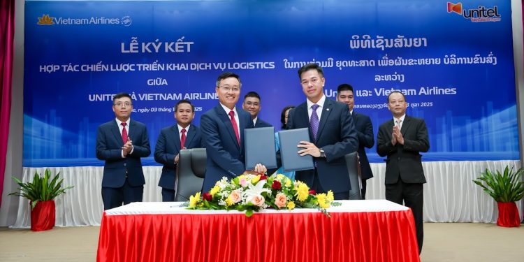 Vietnam Airlines và Unitel ký kết Hợp tác Chiến lược triển khai dịch vụ logistics