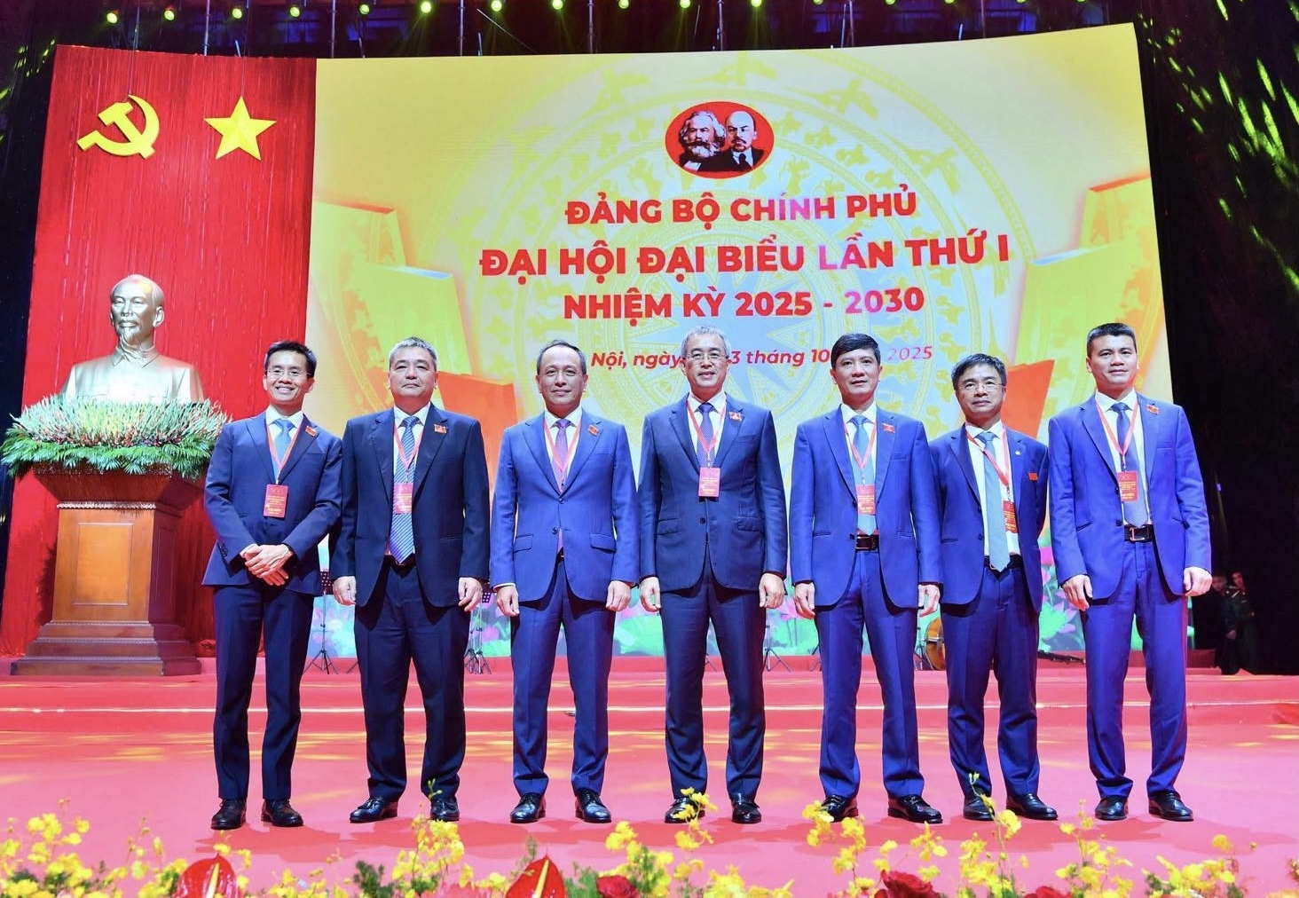 Đoàn đại biểu Đảng bộ Vietnam Airlines tham dự Đại hội Đảng bộ Chính phủ lần thứ I, nhiệm kỳ 2025-2030