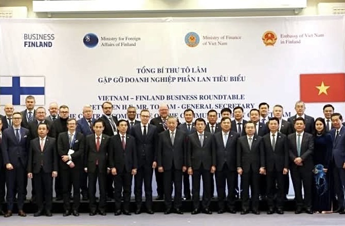 Vietnam Airlines lan tỏa hình ảnh Việt Nam tại sự kiện doanh nghiệp Phần Lan