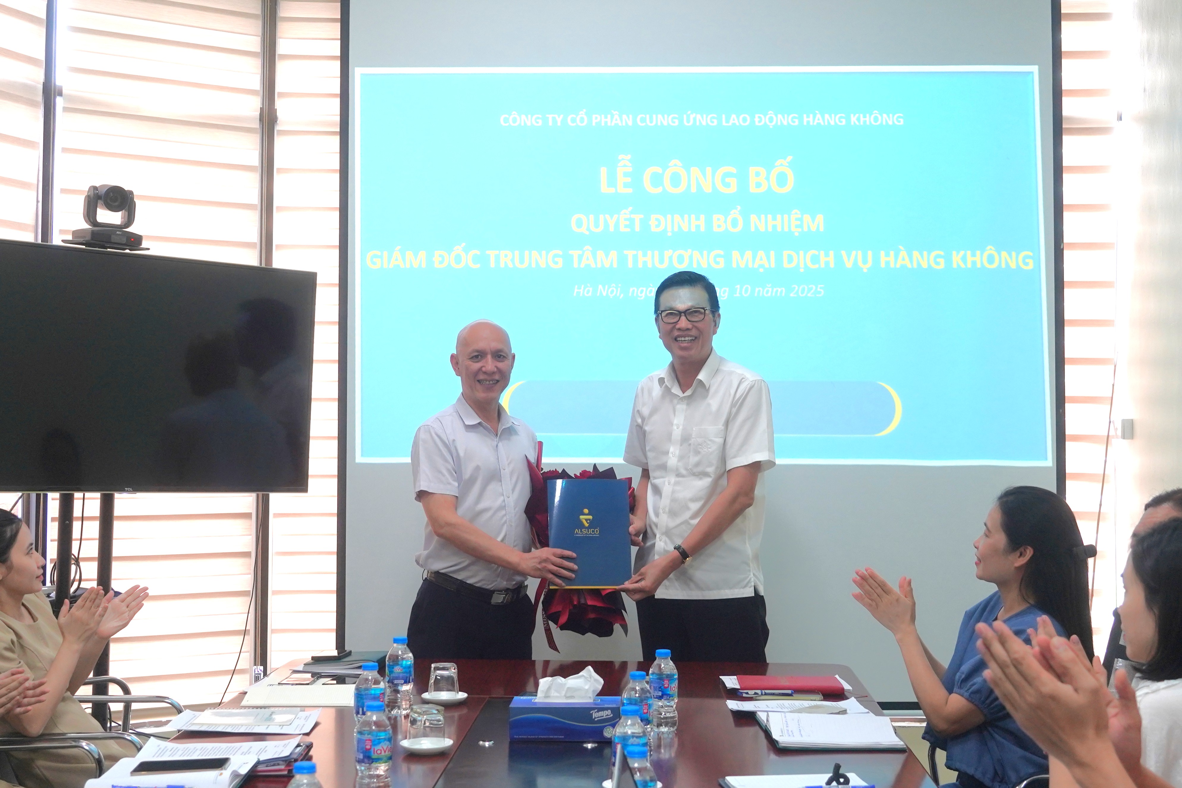 ALSUCO bổ nhiệm Giám đốc Trung tâm Thương mại Dịch vụ Hàng không