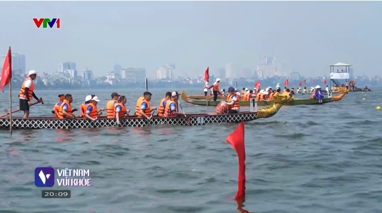 [VTV] Bơi chải Thuyền rồng môn thể thao vui khỏe cho mọi lứa tuổi