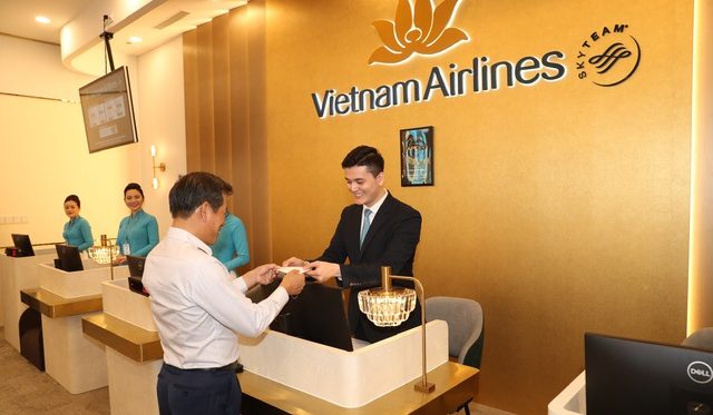 Vietnam Airlines ra mắt dịch vụ 5 sao Check-in Lounge tại Nhà ga T3