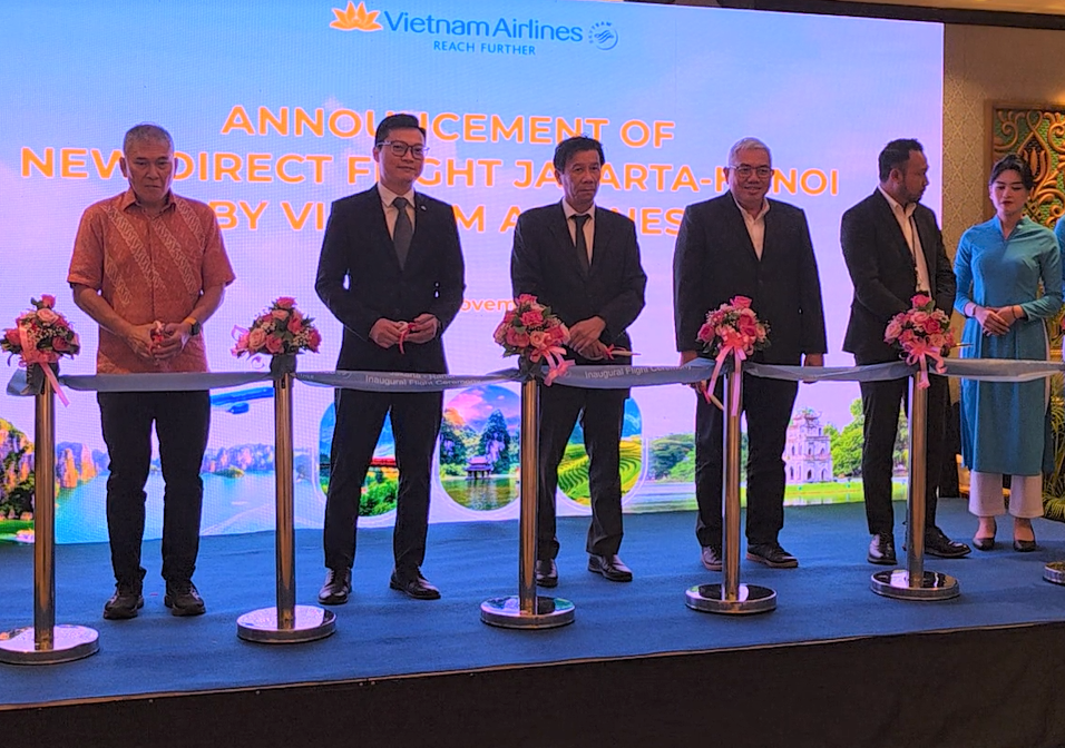 Vietnam Airlines kết nối thủ đô Hà Nội và Jakarta bằng đường bay thẳng