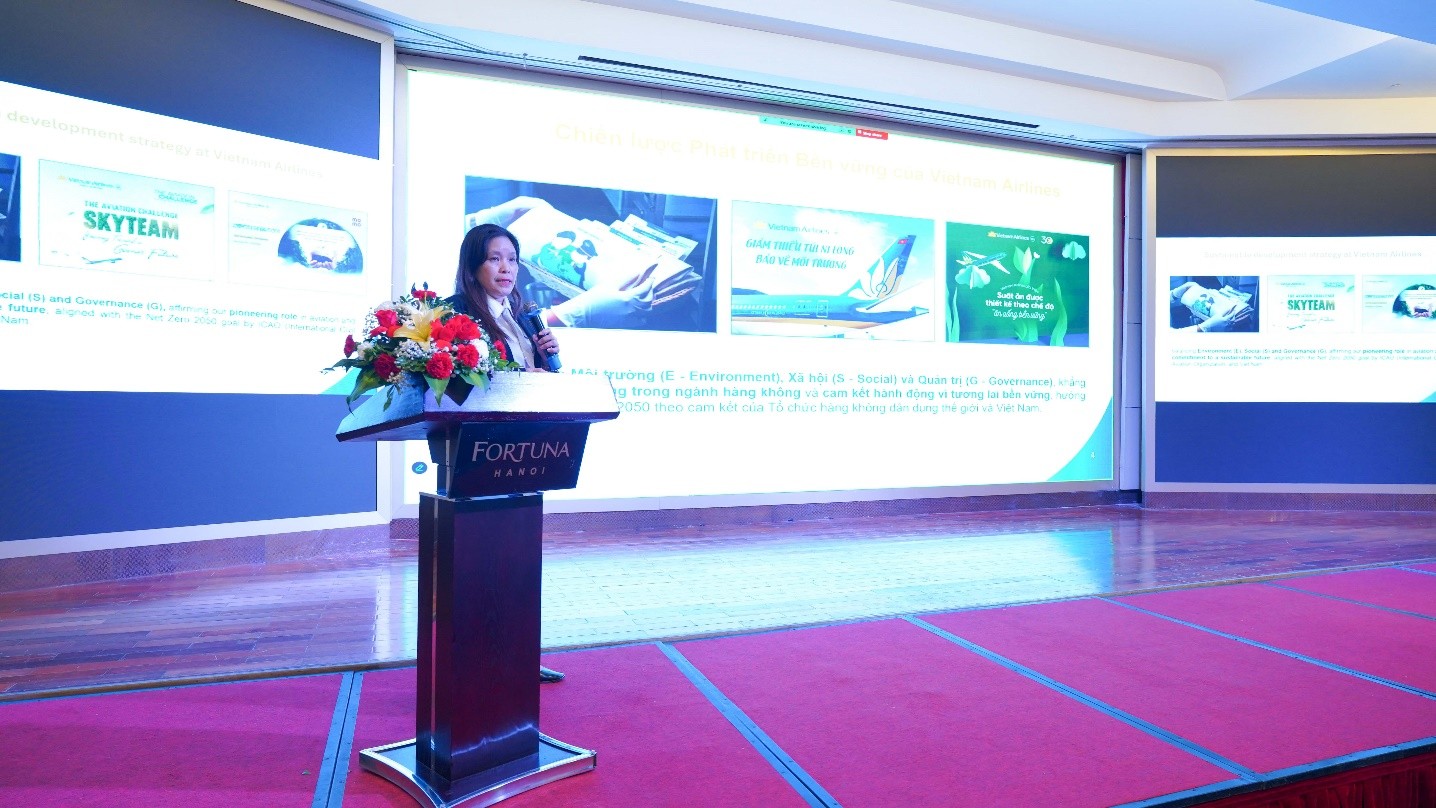 Vietnam Airlines chia sẻ định hướng giảm phát thải và chuẩn bị cho CORSIA