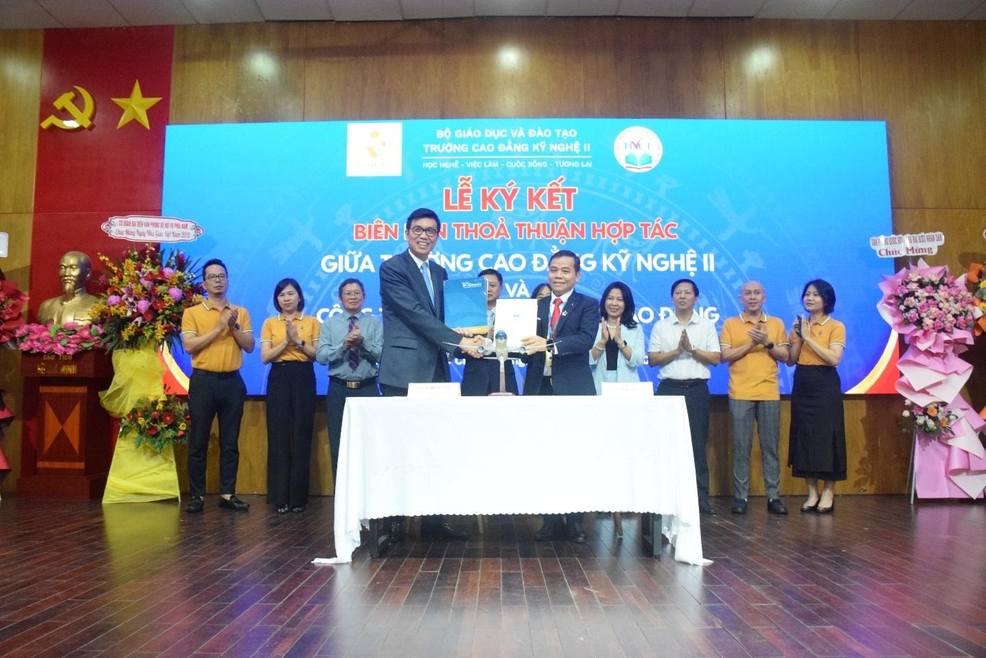 ALSUCO, ALSIMEXCO và Trường Cao đẳng Kỹ nghệ II kiến tạo tương lai nhân lực hàng không